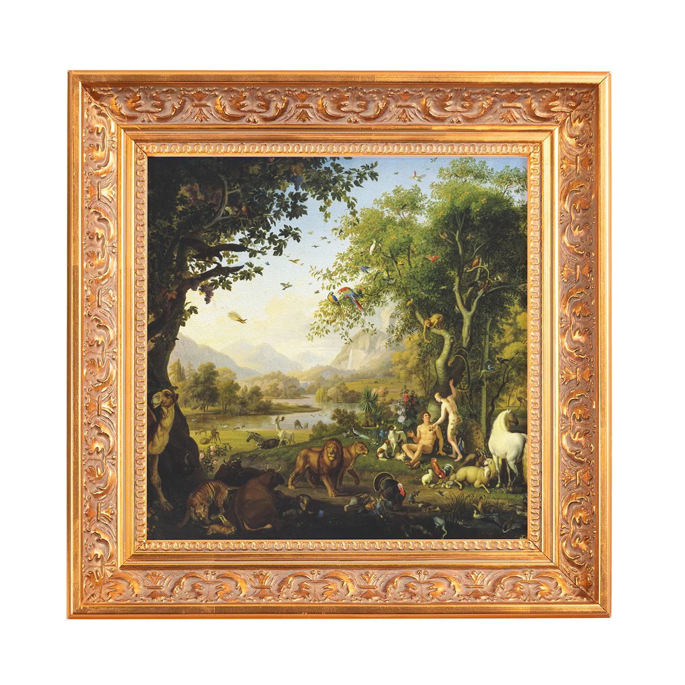 Garden of Eden Framed Canvas - Sacred Mini Collection - Image 2