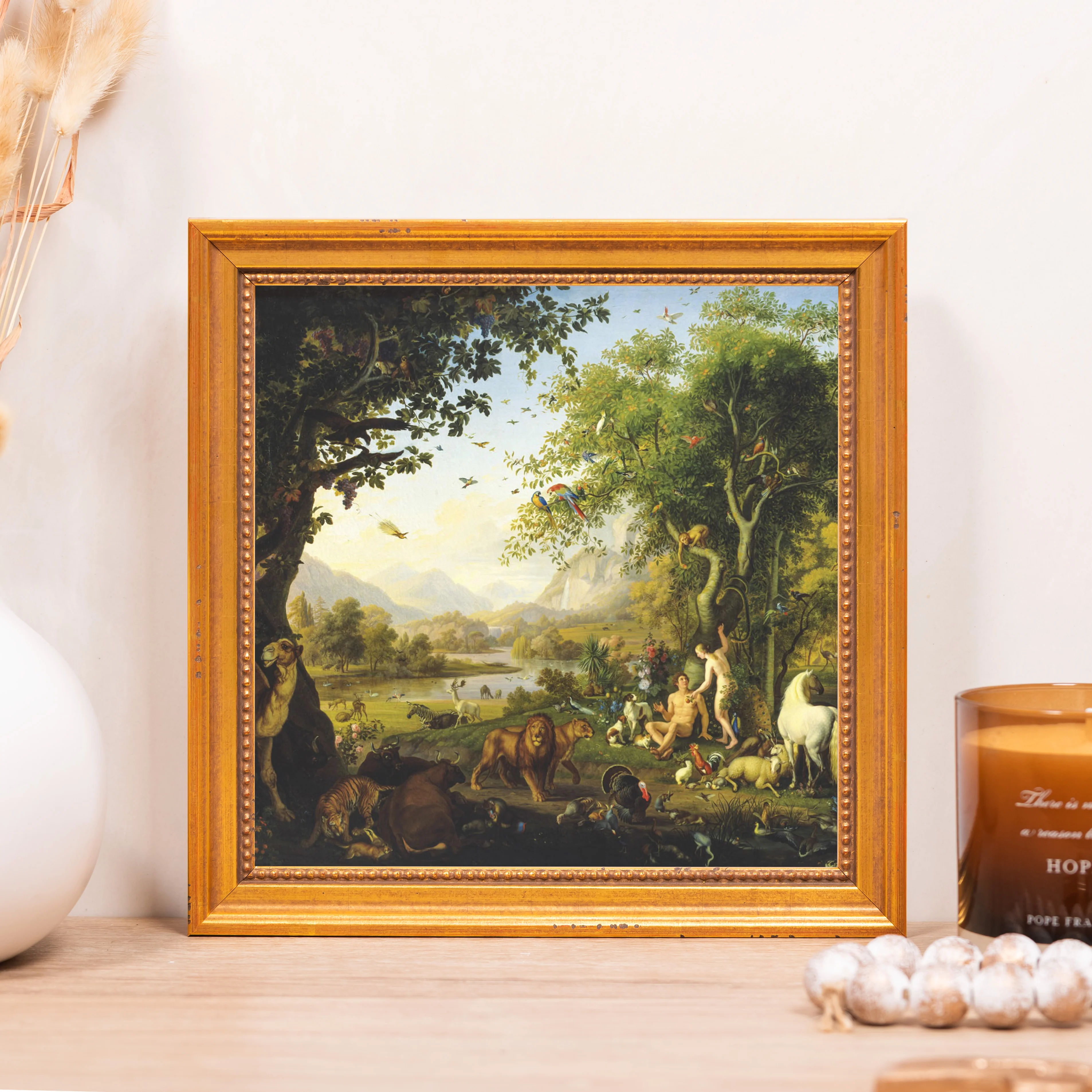 Garden of Eden Framed Canvas - Sacred Mini Collection - Image 5