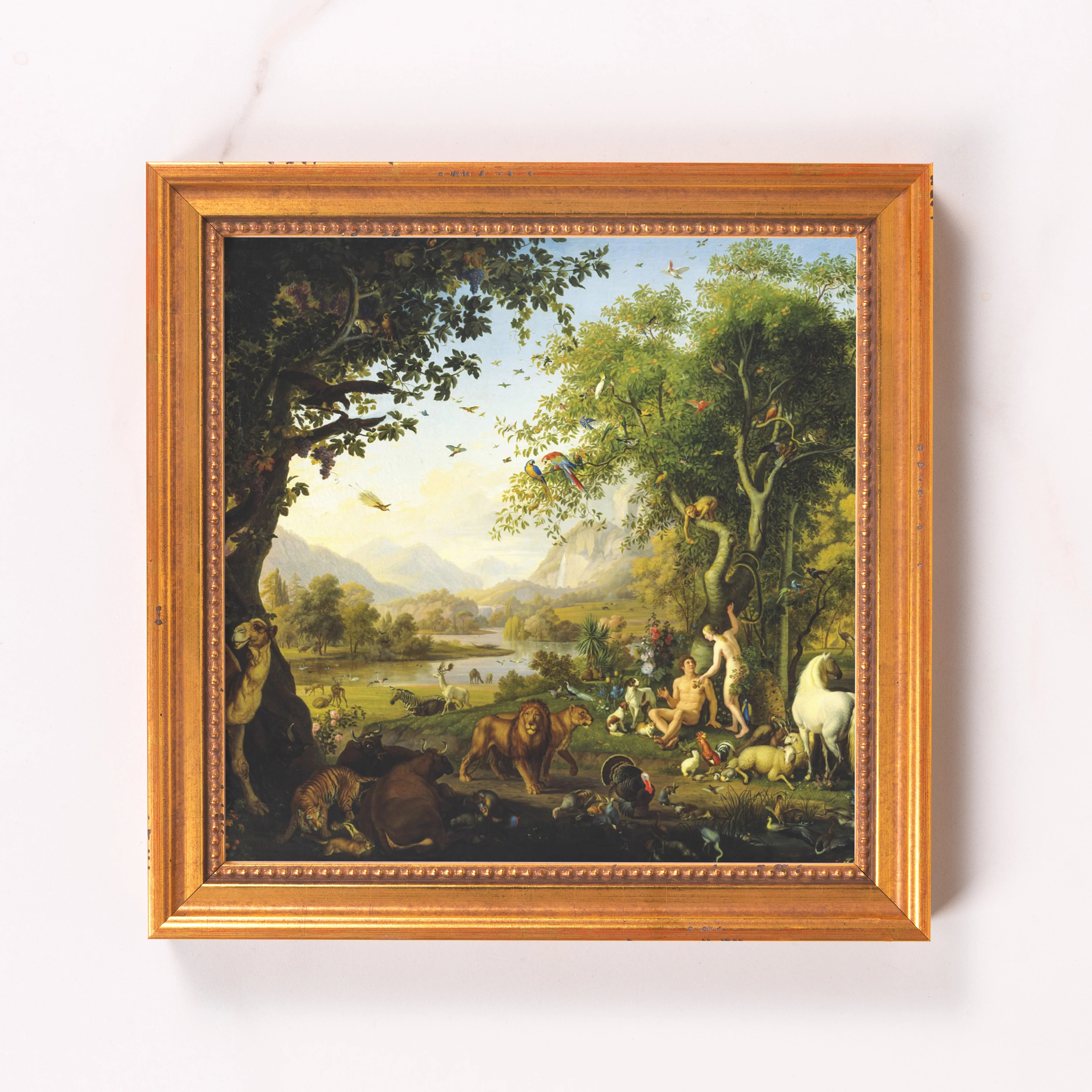 Garden of Eden Framed Canvas - Sacred Mini Collection - Image 6