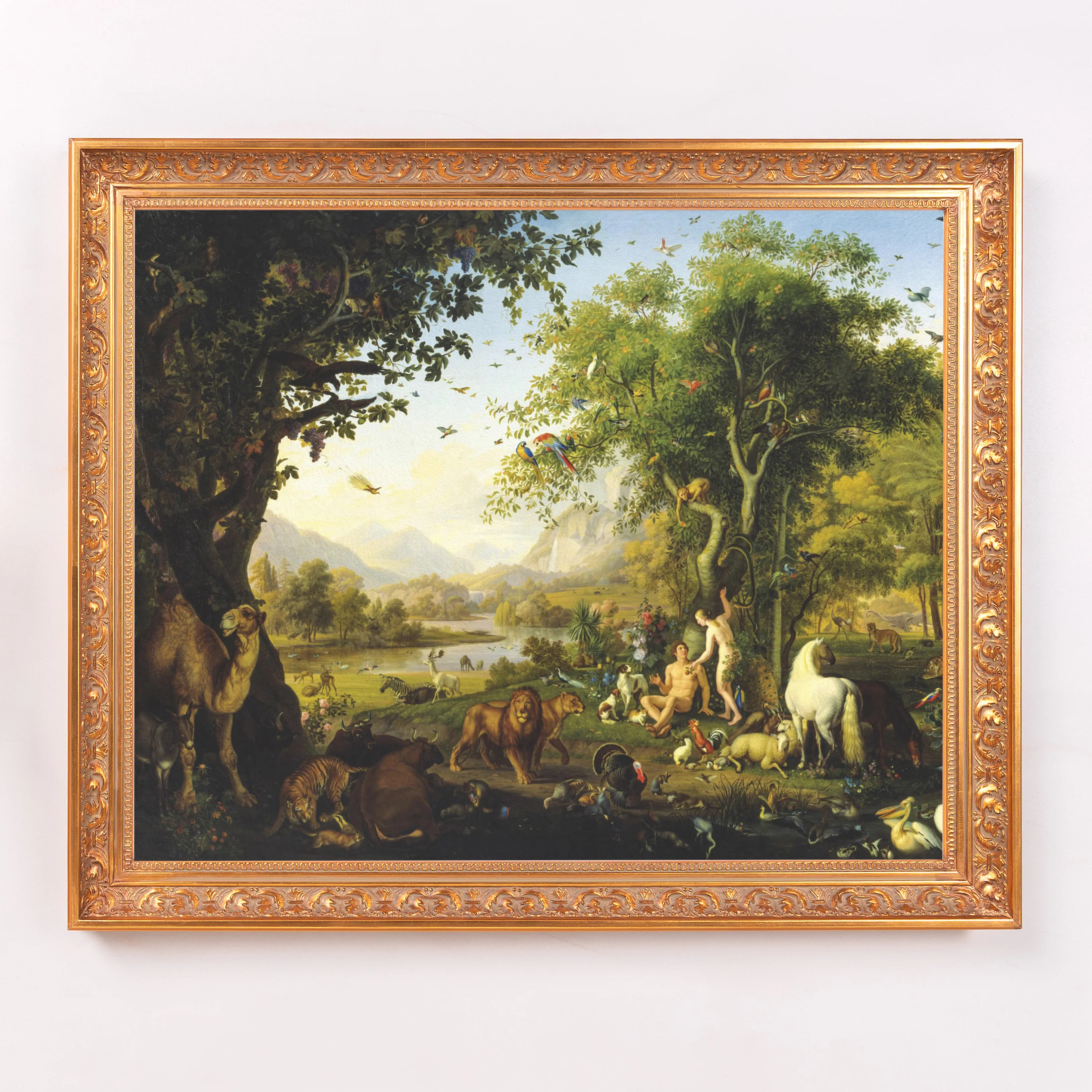Garden of Eden Framed Canvas - Sacred Signature Collection - Image 2