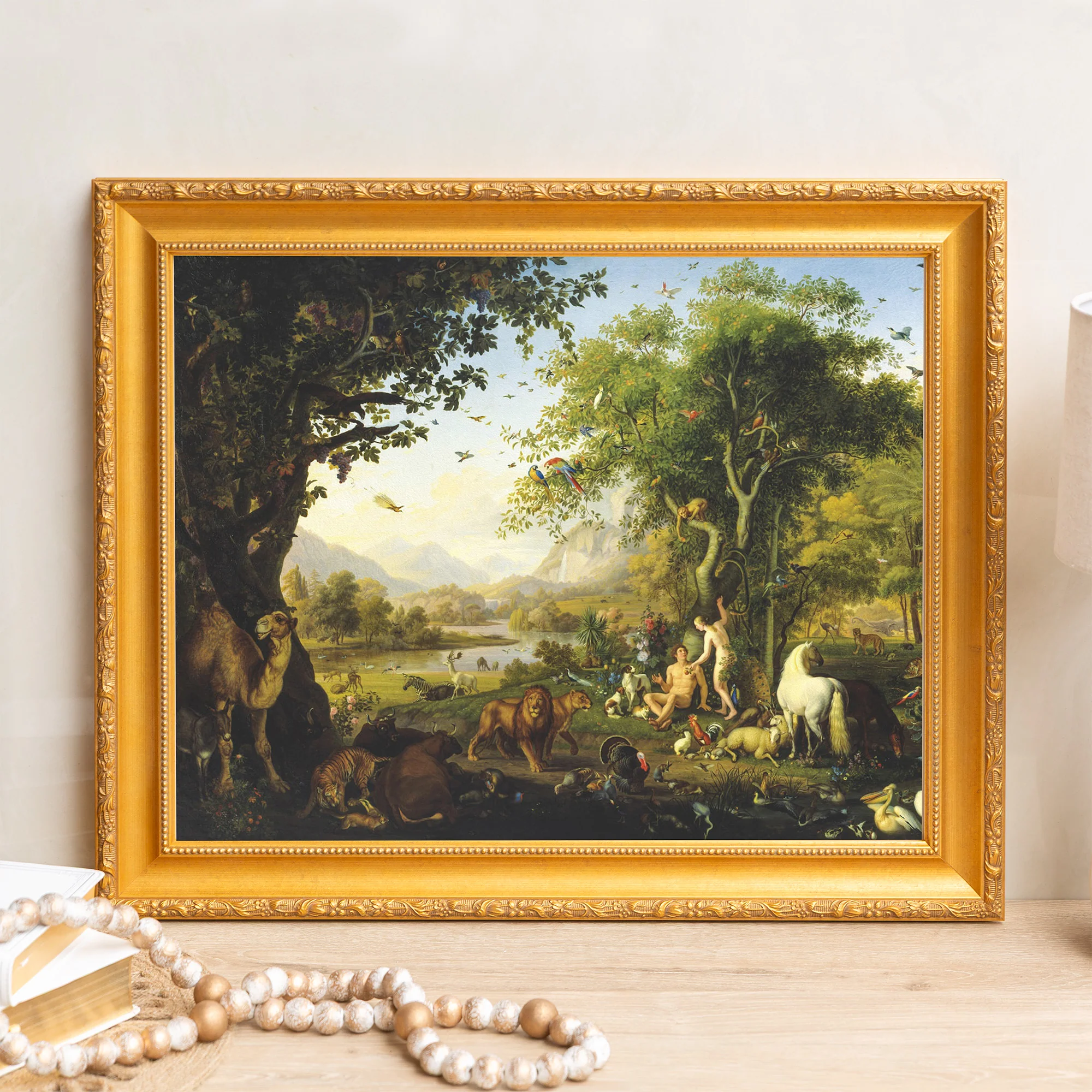 Garden of Eden Framed Canvas - Sacred Signature Collection - Image 4