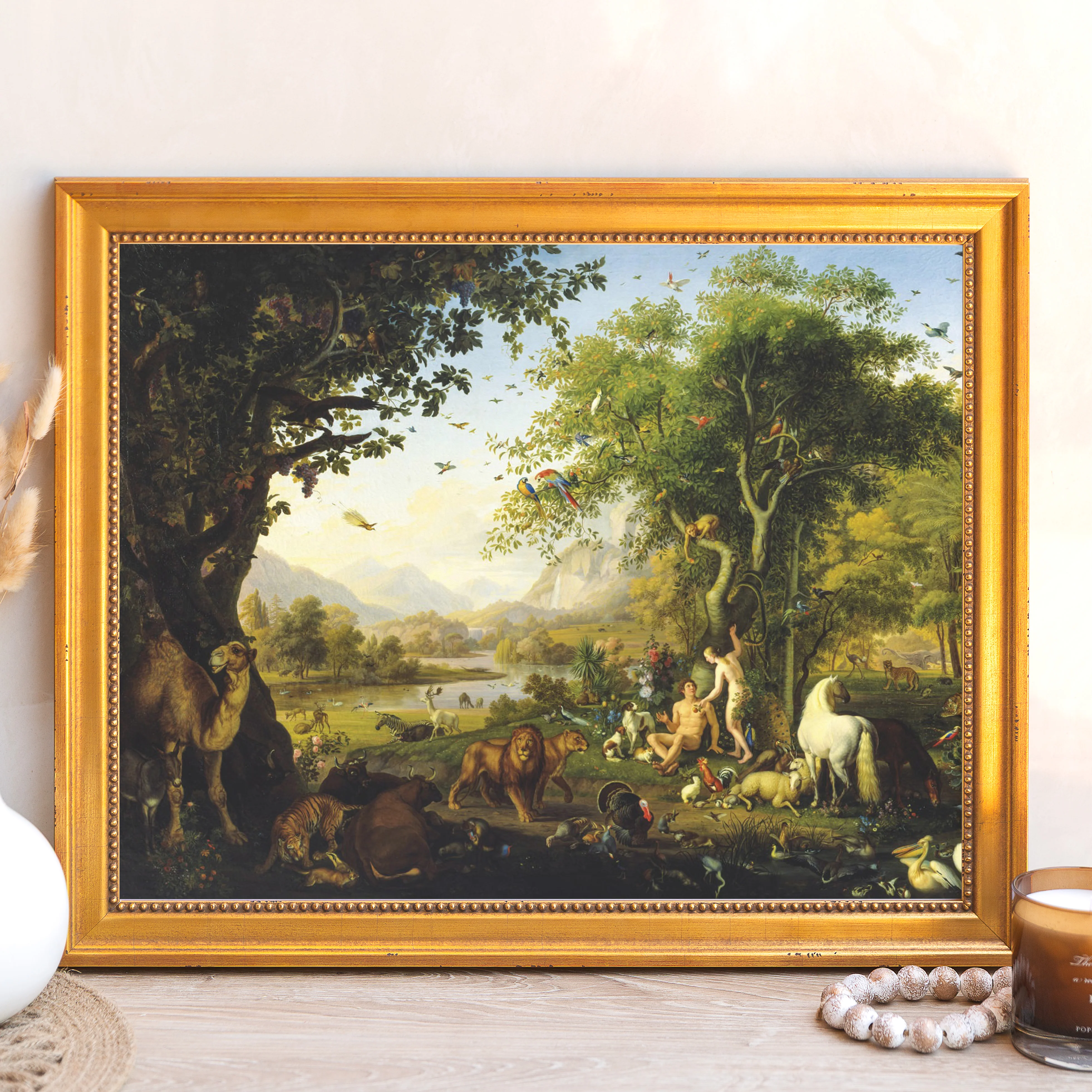 Garden of Eden Framed Canvas - Sacred Signature Collection - Image 7