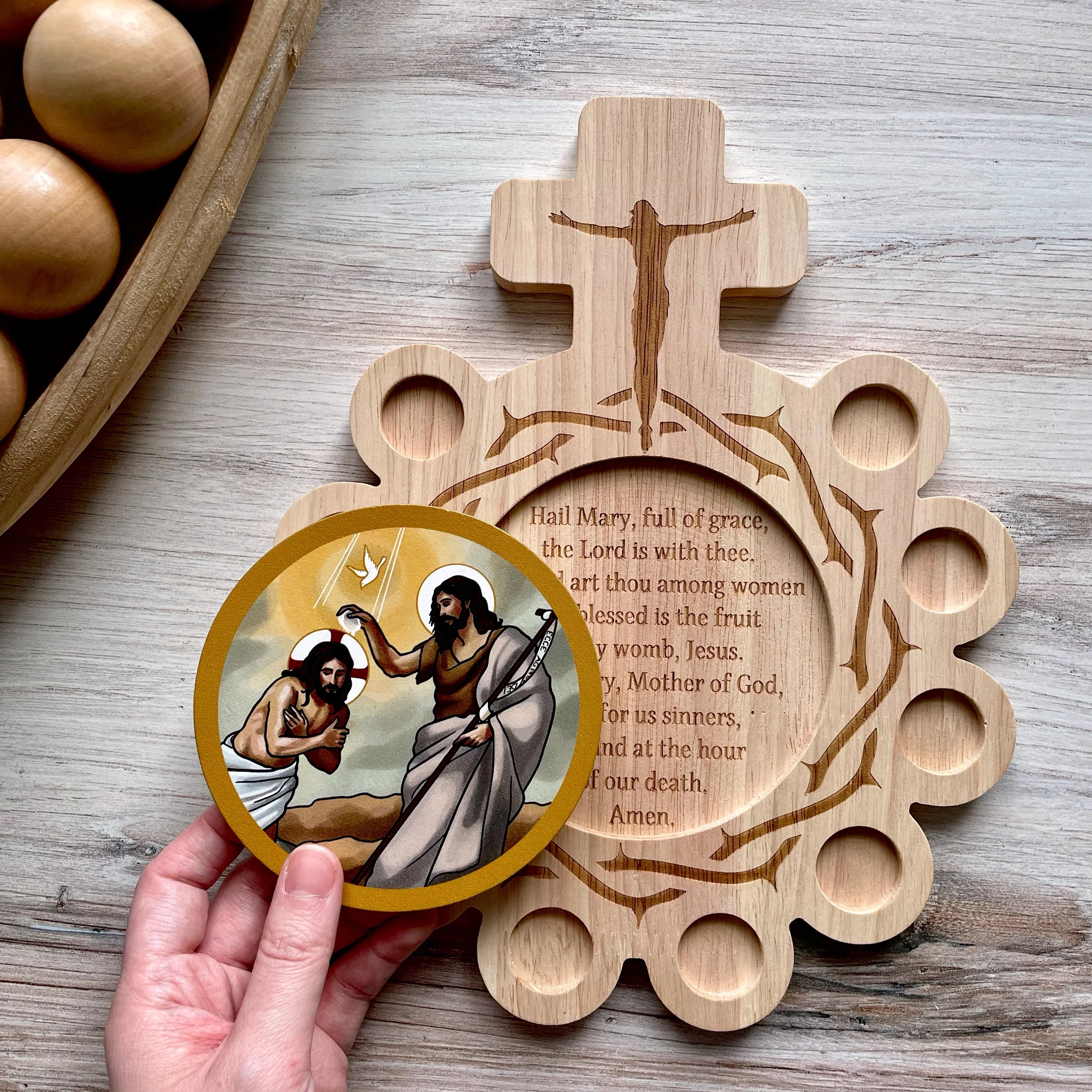 Gather and Pray Decade Rosary Board - Image 3
