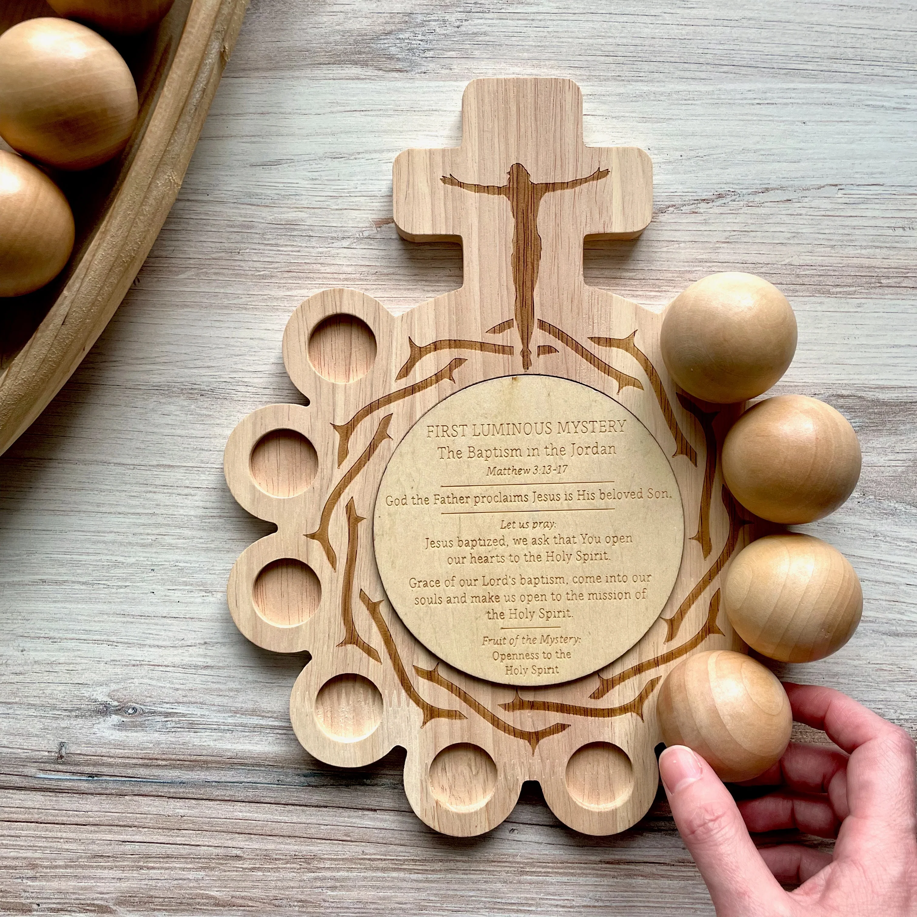 Gather and Pray Decade Rosary Board - Image 5