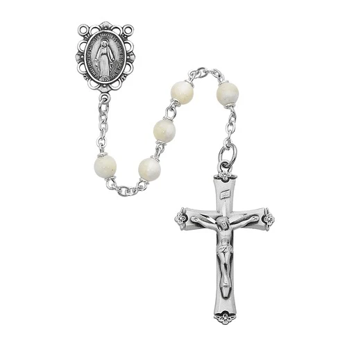 Genuine Mother of Pearl Rosary - 2600466