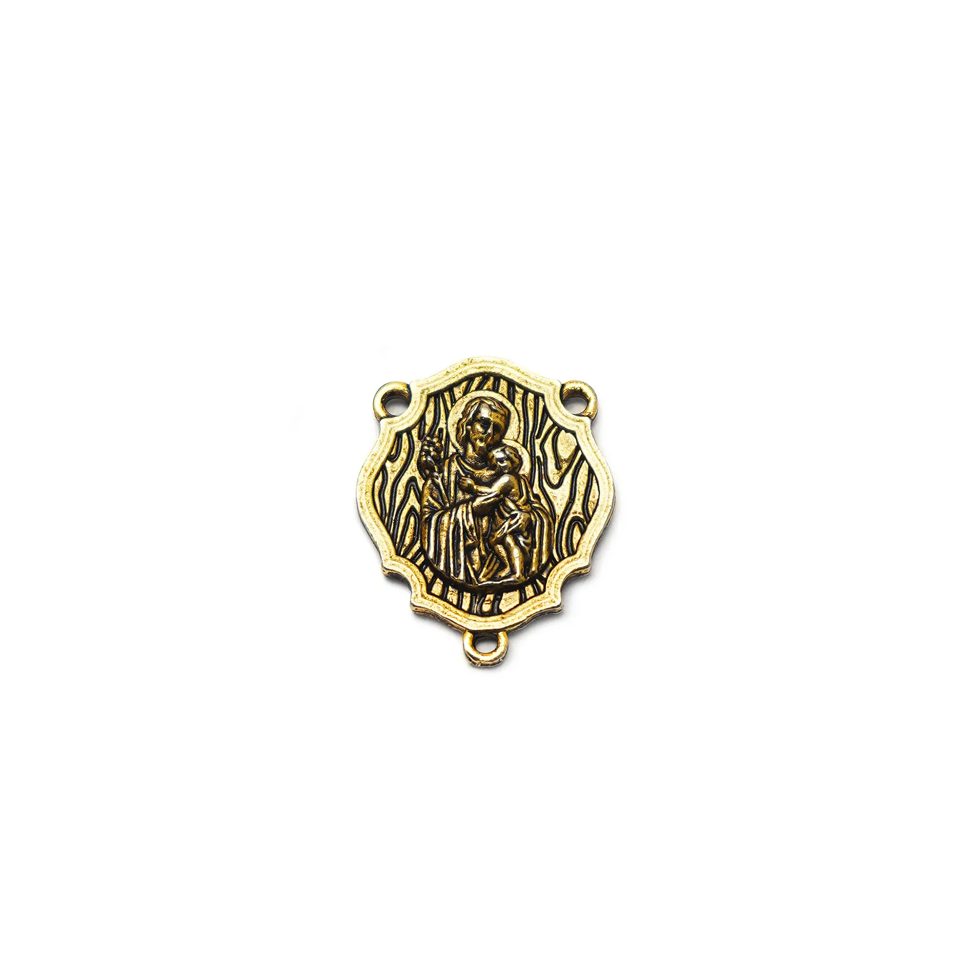 Ghirelli Gold & Jasper St. Joseph Rosary - Image 5