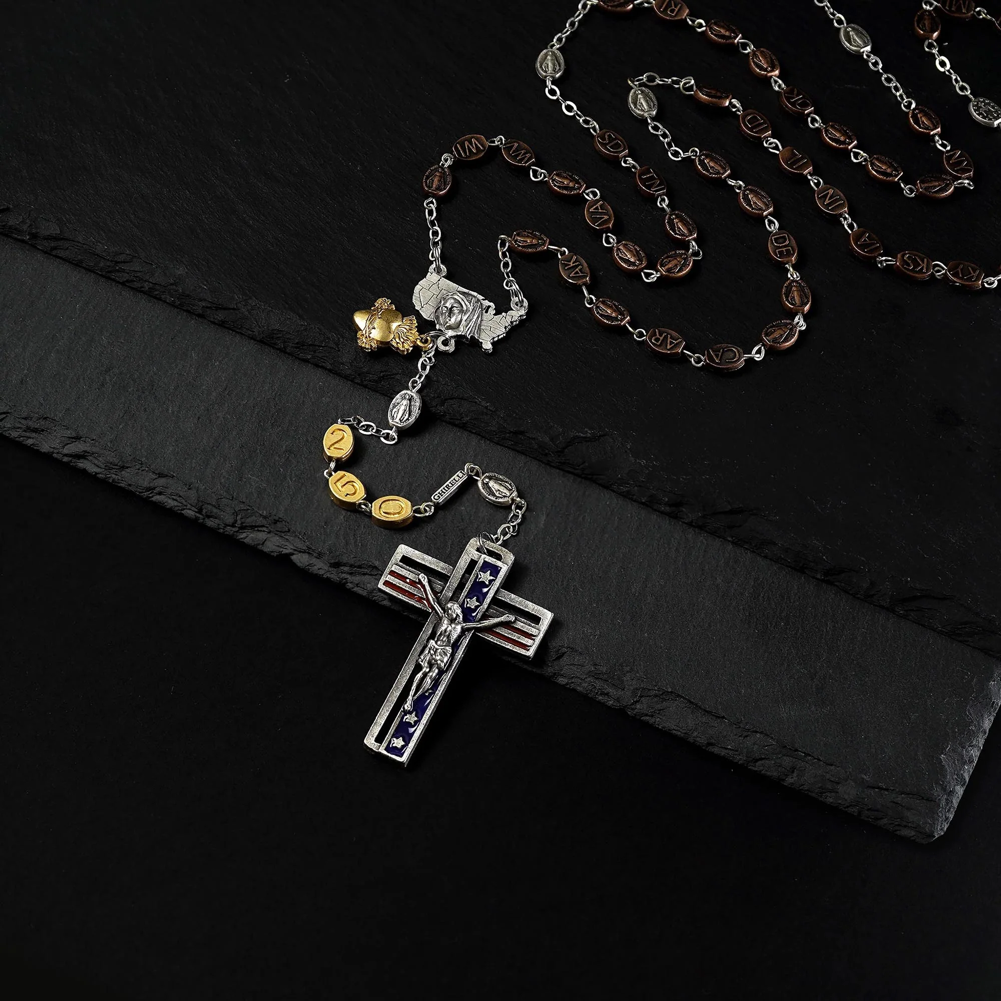 Ghirelli Limited Edition The United States 250th Anniversary Rosary - Image 2
