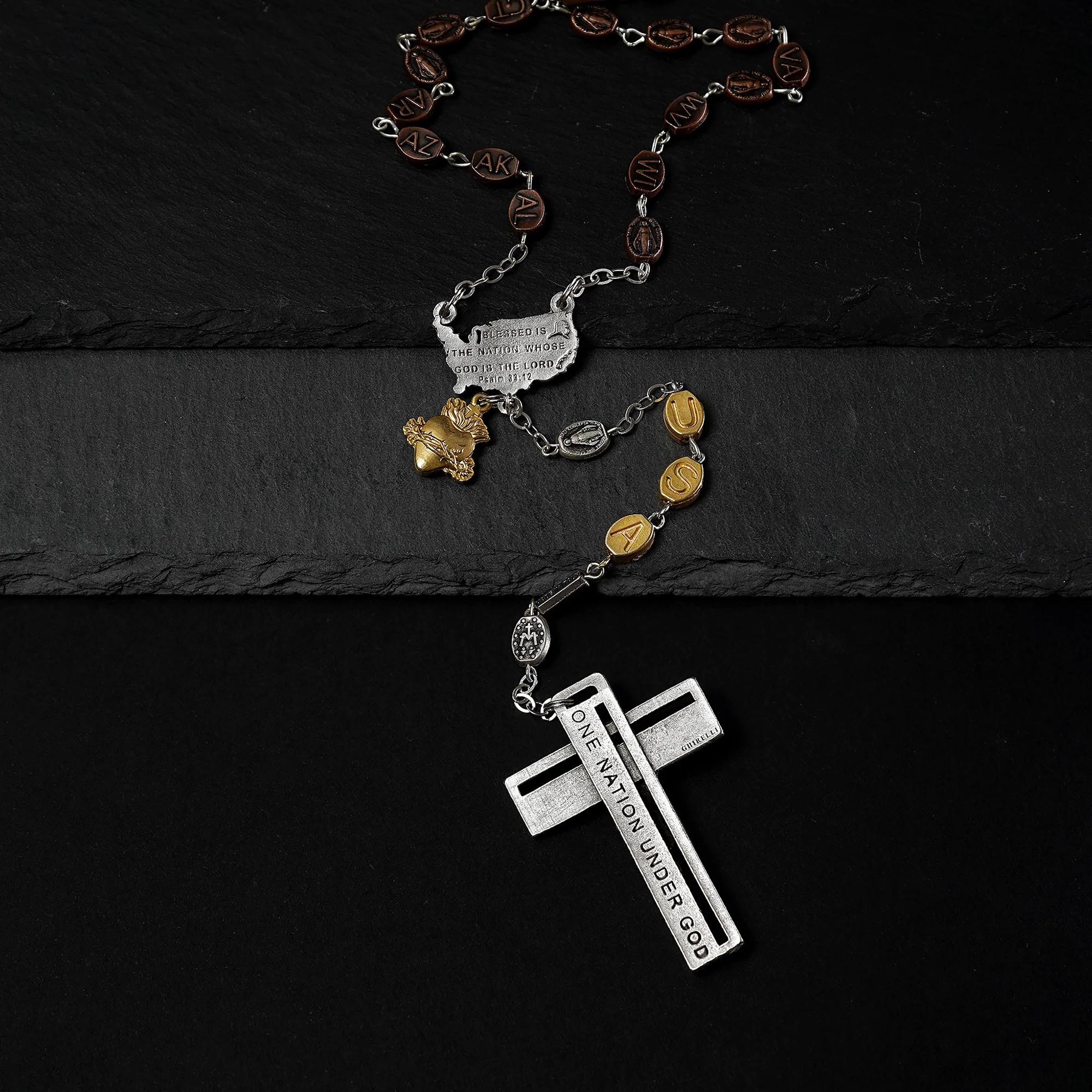Ghirelli Limited Edition The United States 250th Anniversary Rosary - Image 3