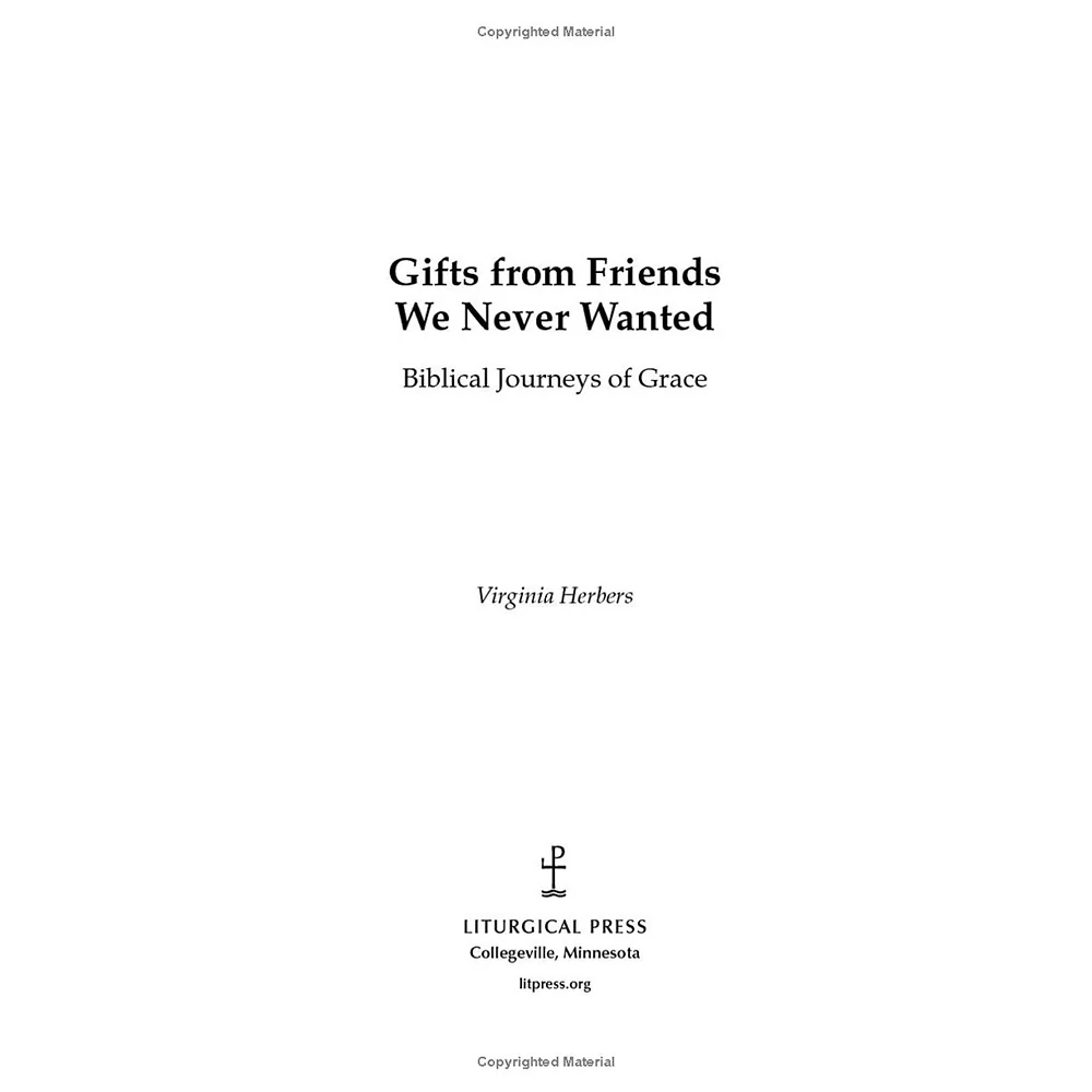 Gifts from Friends We Never Wanted: Biblical Journeys of Grace - Image 3