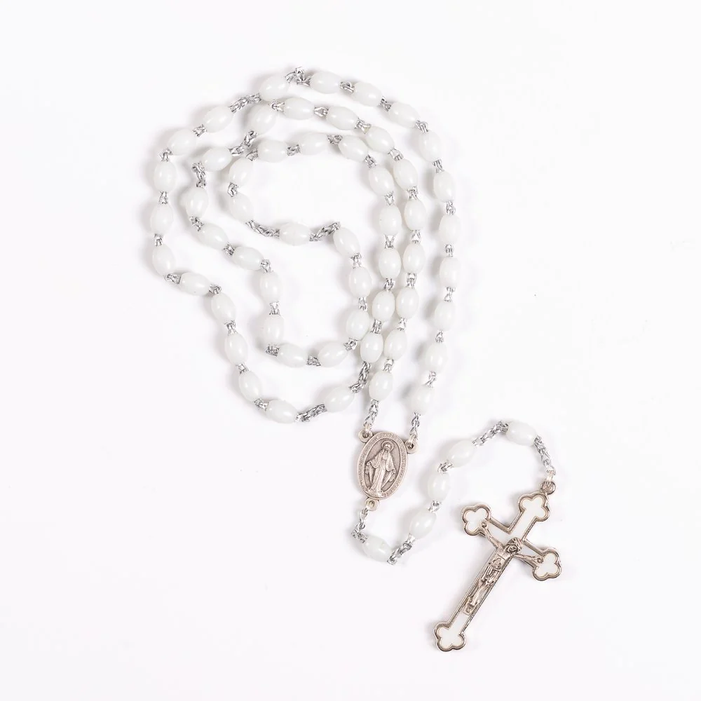 Glow-in-the-Dark Plastic Rosary - Image 2