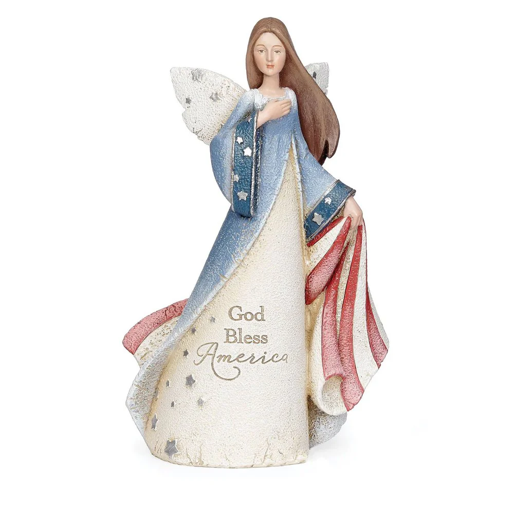 God Bless America Angel - 8"