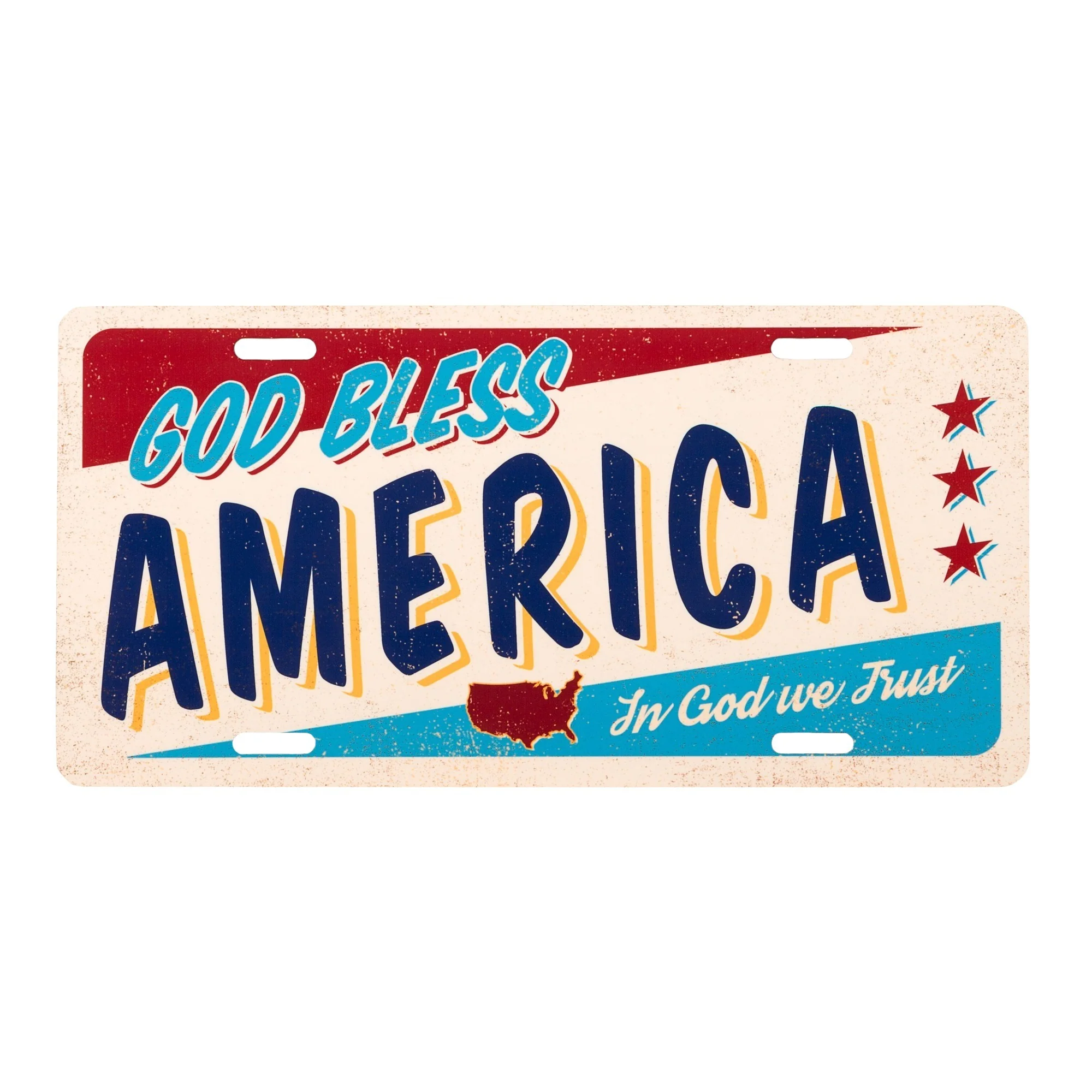 God Bless America License Plate - Image 4