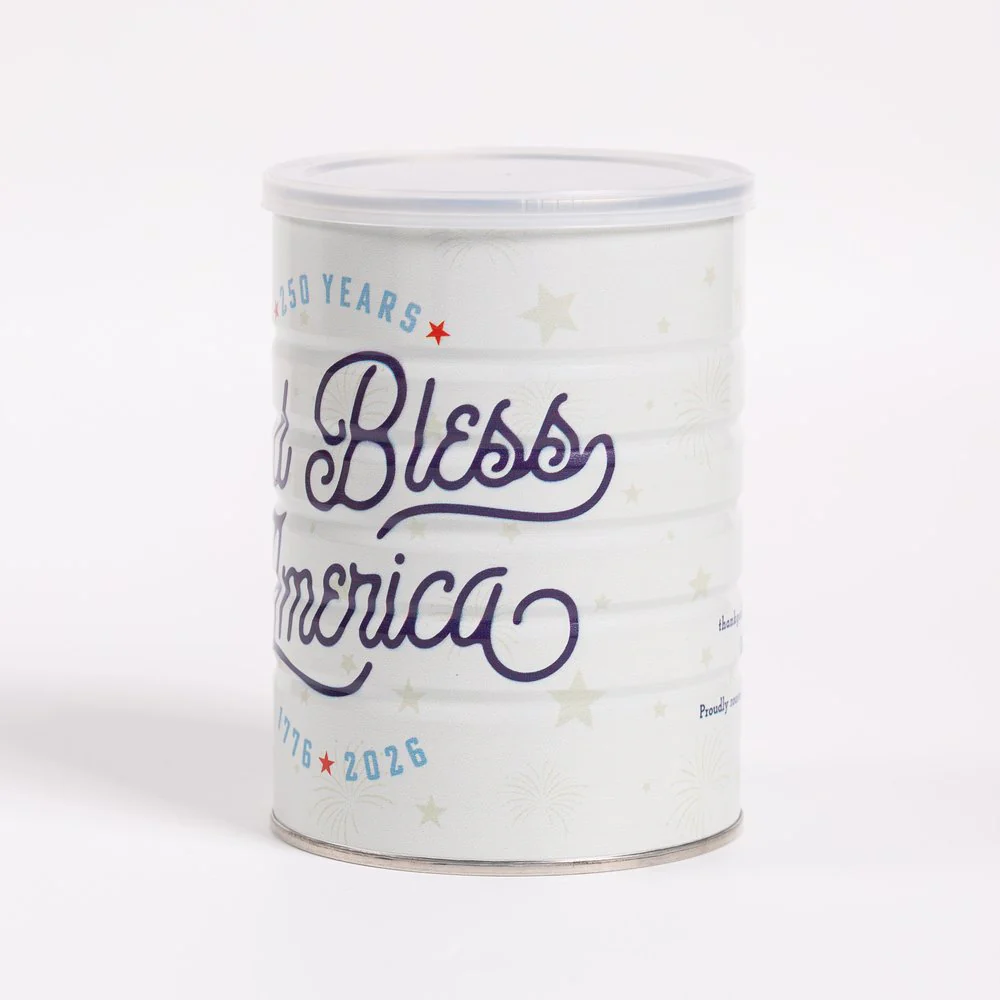 God Bless America Medium Roast Coffee in 250th Anniversary Commemorative Can - Image 3