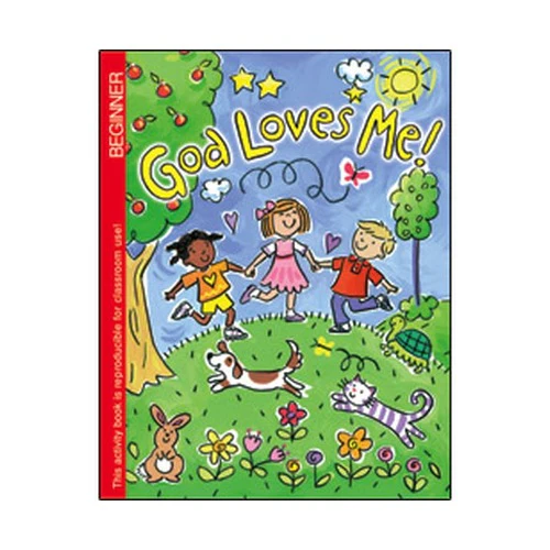 God Loves Me Coloring Book (Pre K)