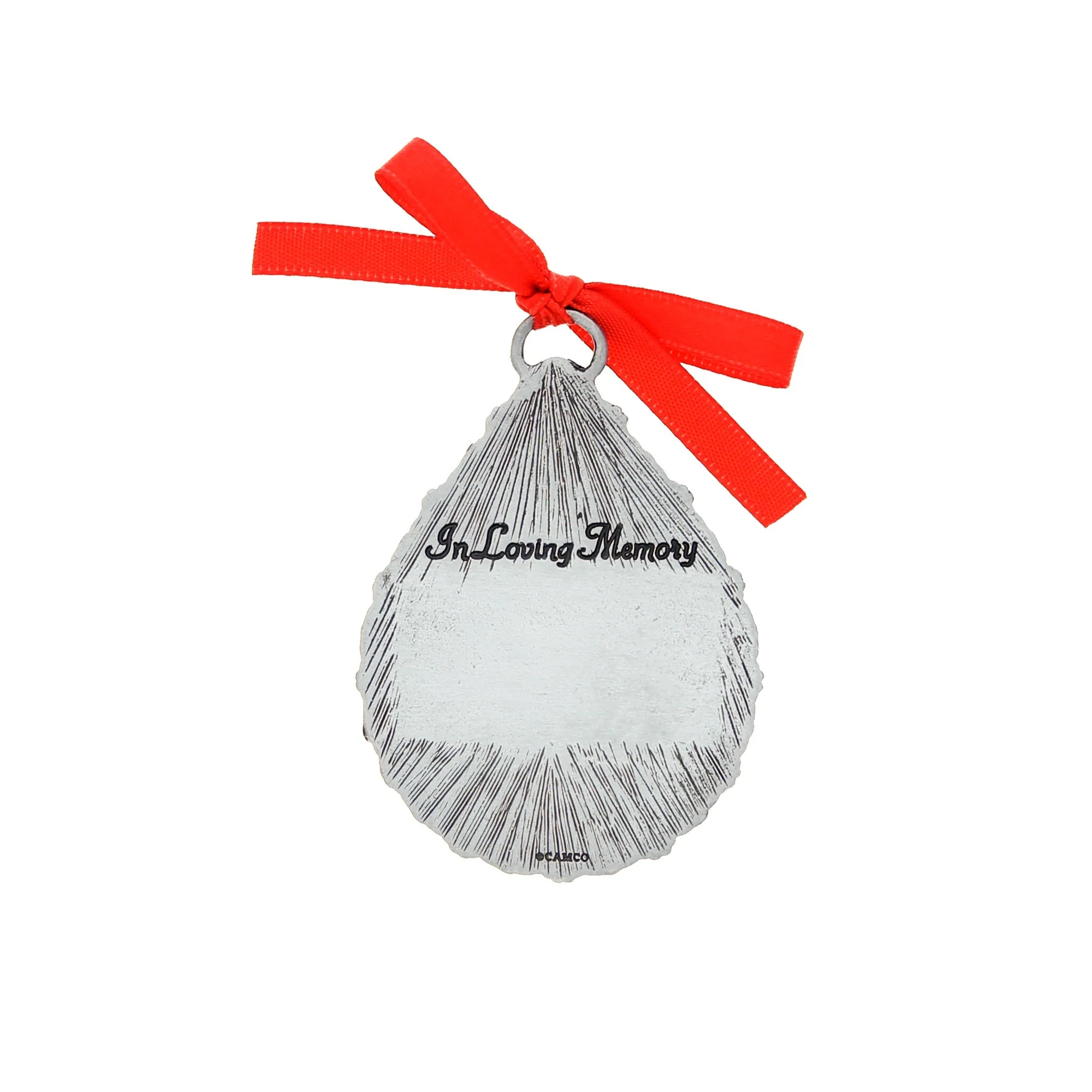 God Saw Him Memorial Ornament - Image 2