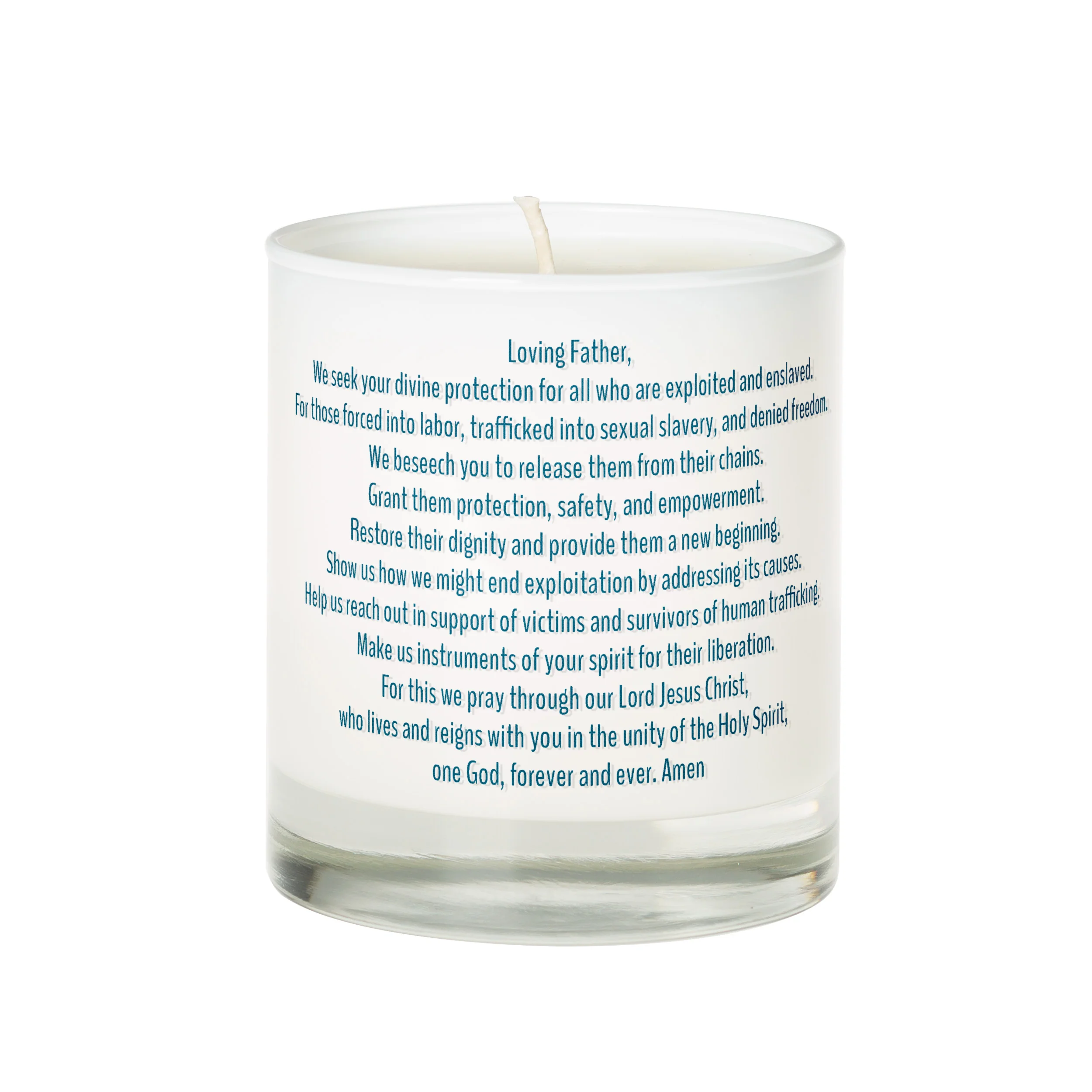 God's Children Are Not For Sale Candle - Image 2
