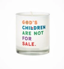 God's Children Are Not For Sale Candle - Image 3