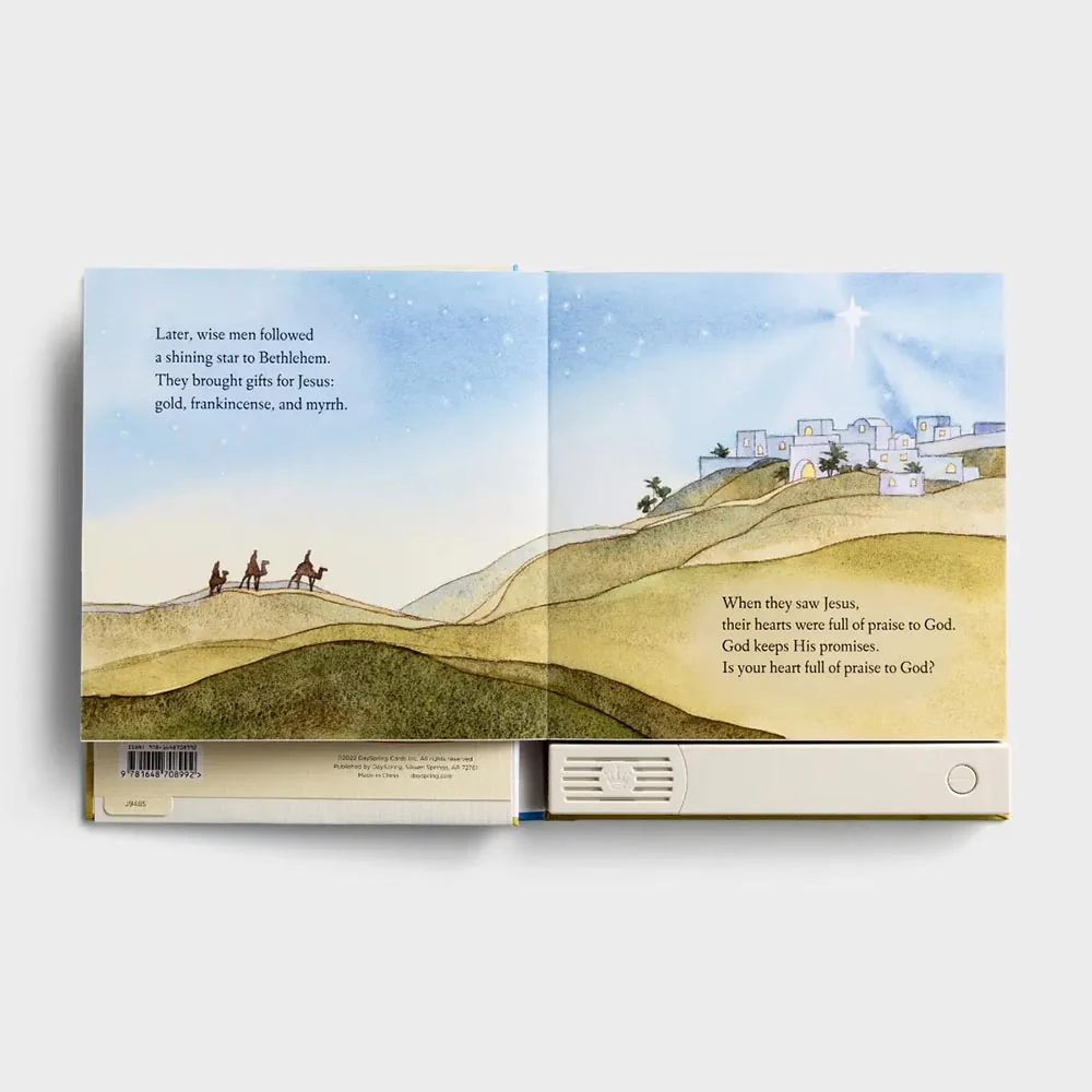 God's Christmas Promise Recordable Story Book - Image 4