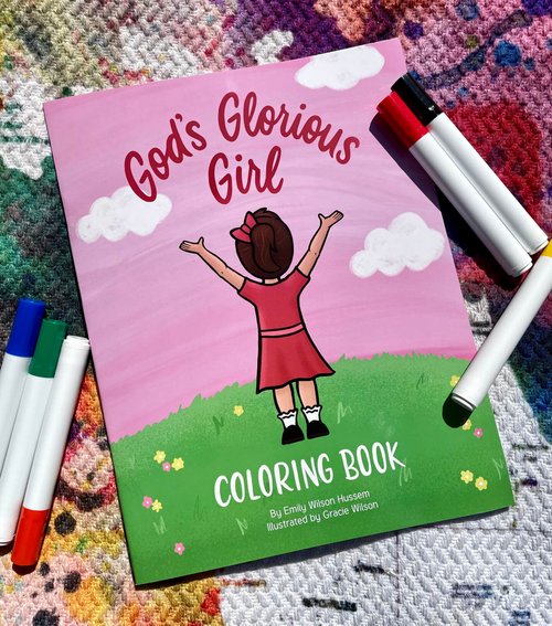 God's Glorious Girl - Coloring Book