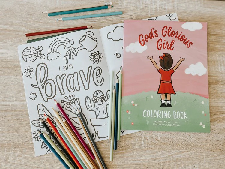 God's Glorious Girl - Coloring Book - Image 5
