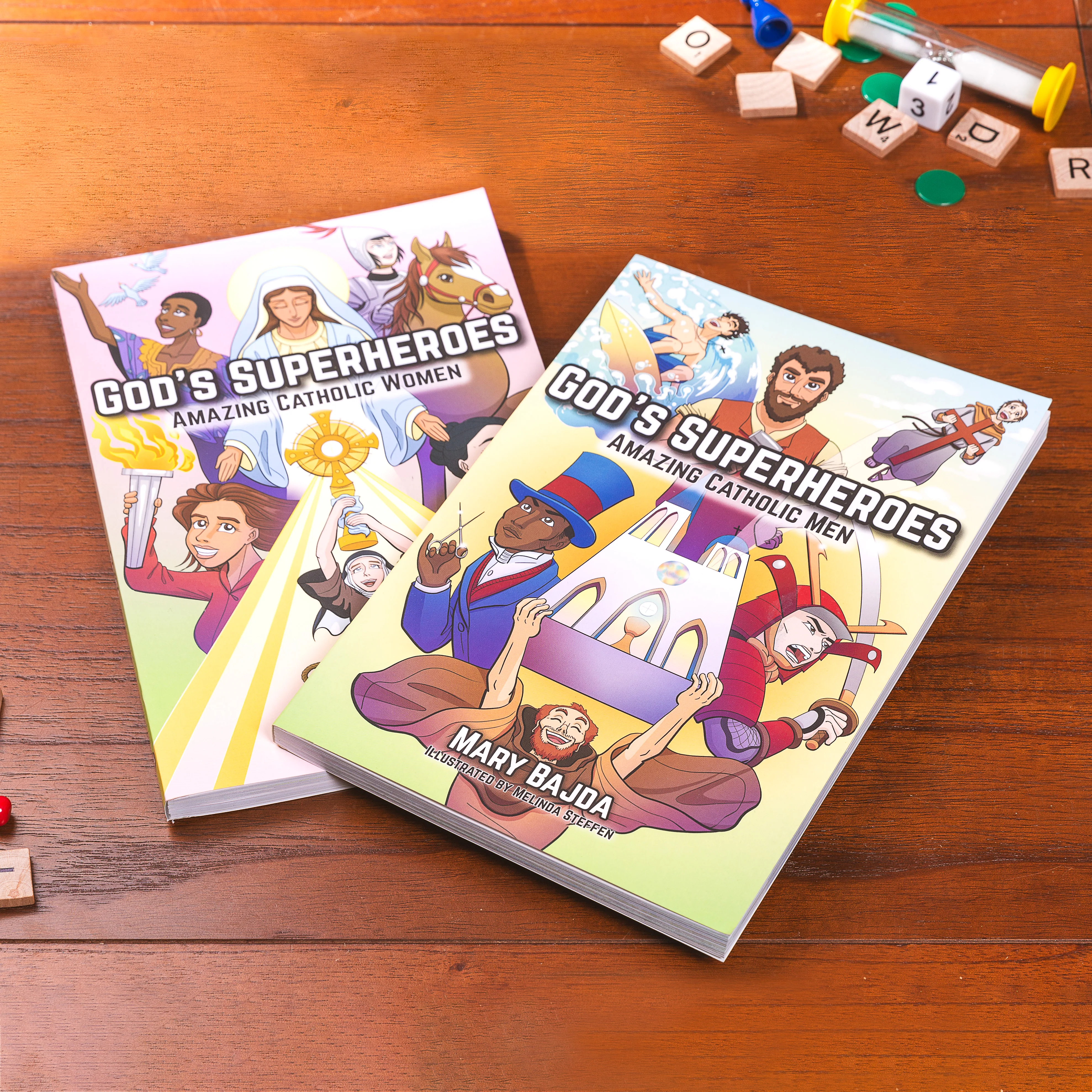 God's Superheroes: Amazing Men & Women - 2 Book Set