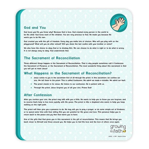 Going to Confession Activity Card - Image 2