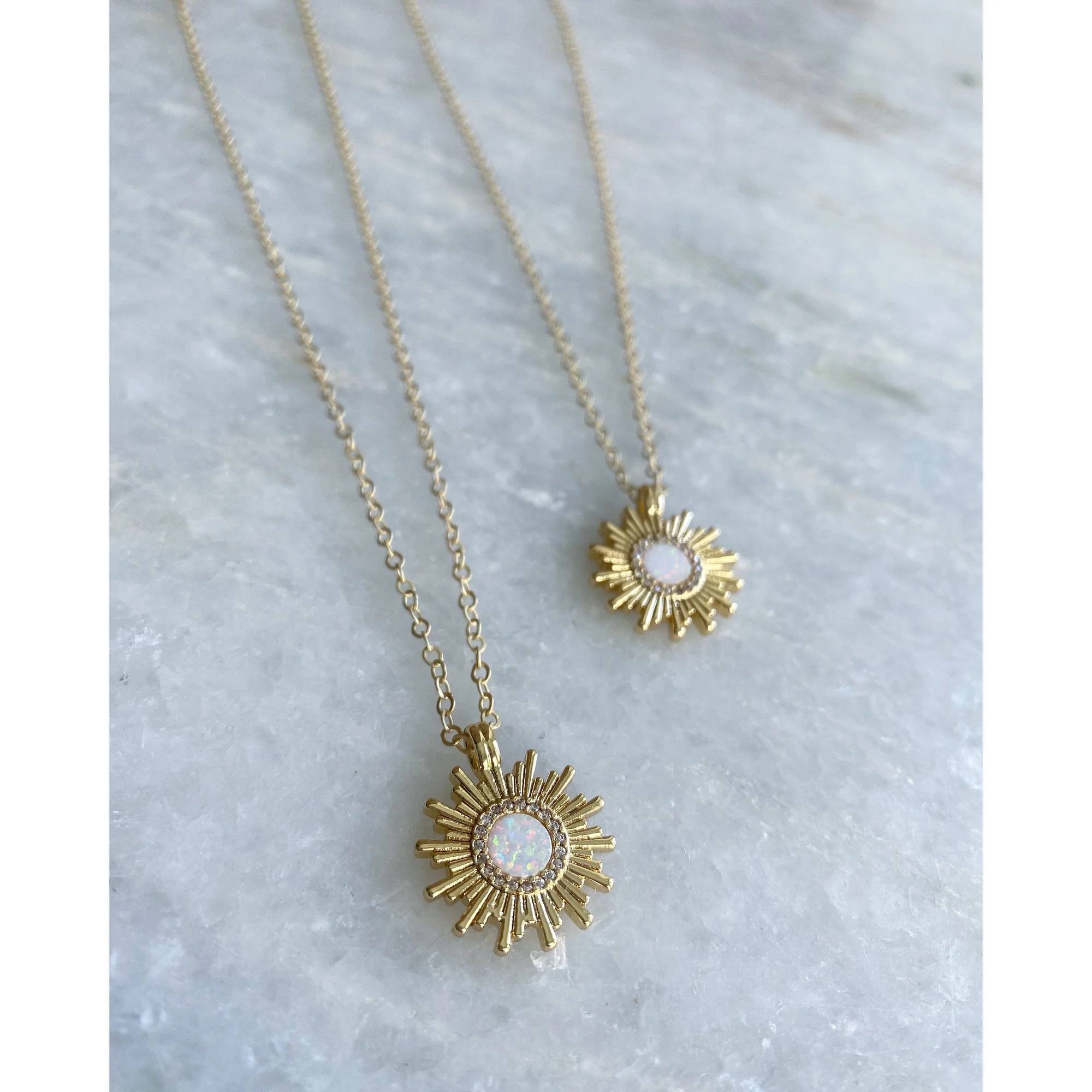 Gold His Eternal Love Eucharist Necklace