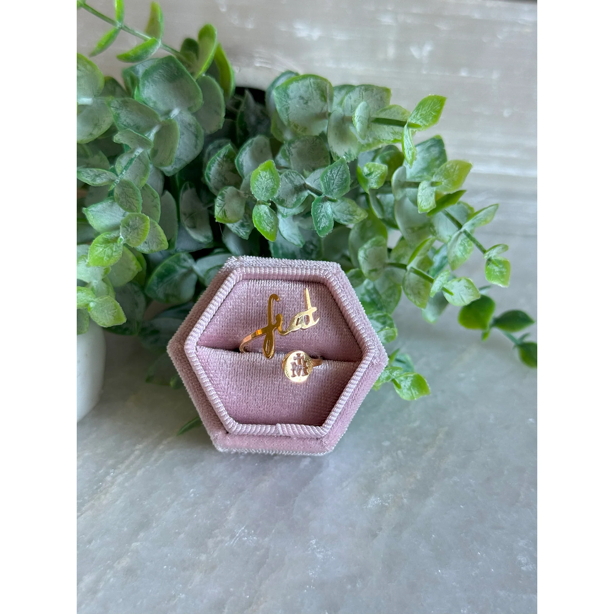 Gold Plated Fiat Wraparound Ring