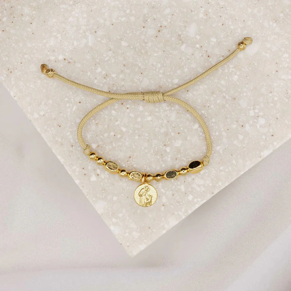 Gold St. Francis Little Saints Bracelet