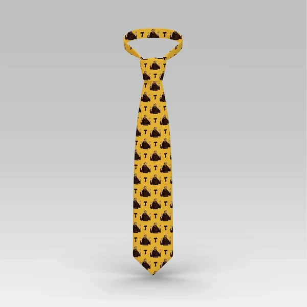Gold St. Francis Necktie - Image 4