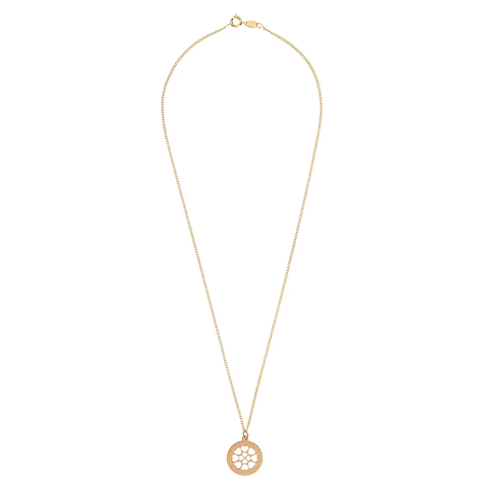 Golden Hail Mary Prayer Necklace - Small - Image 2