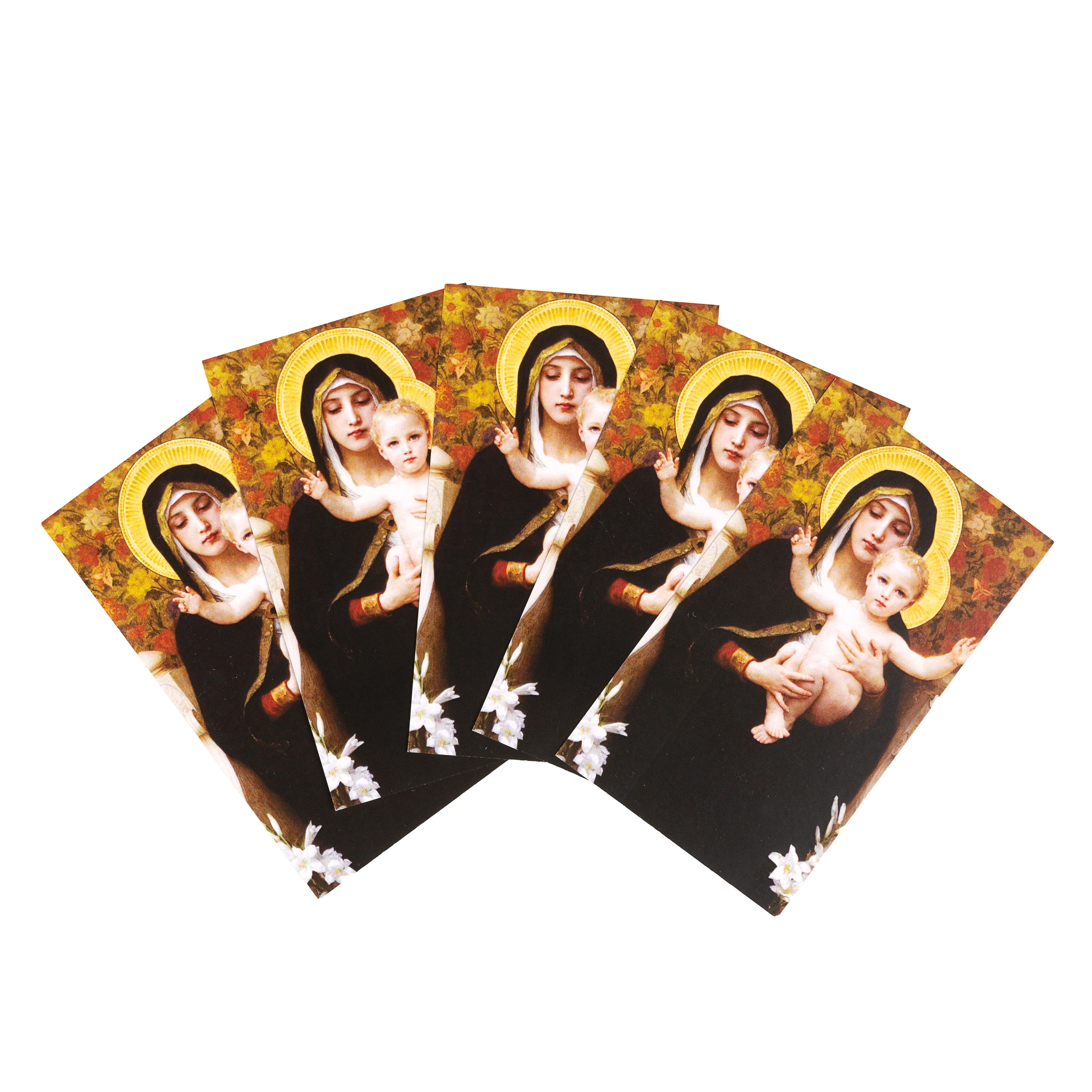 Good Catholic Mysteries of the Rosary Prayer Card- Pack of 5 - Image 2