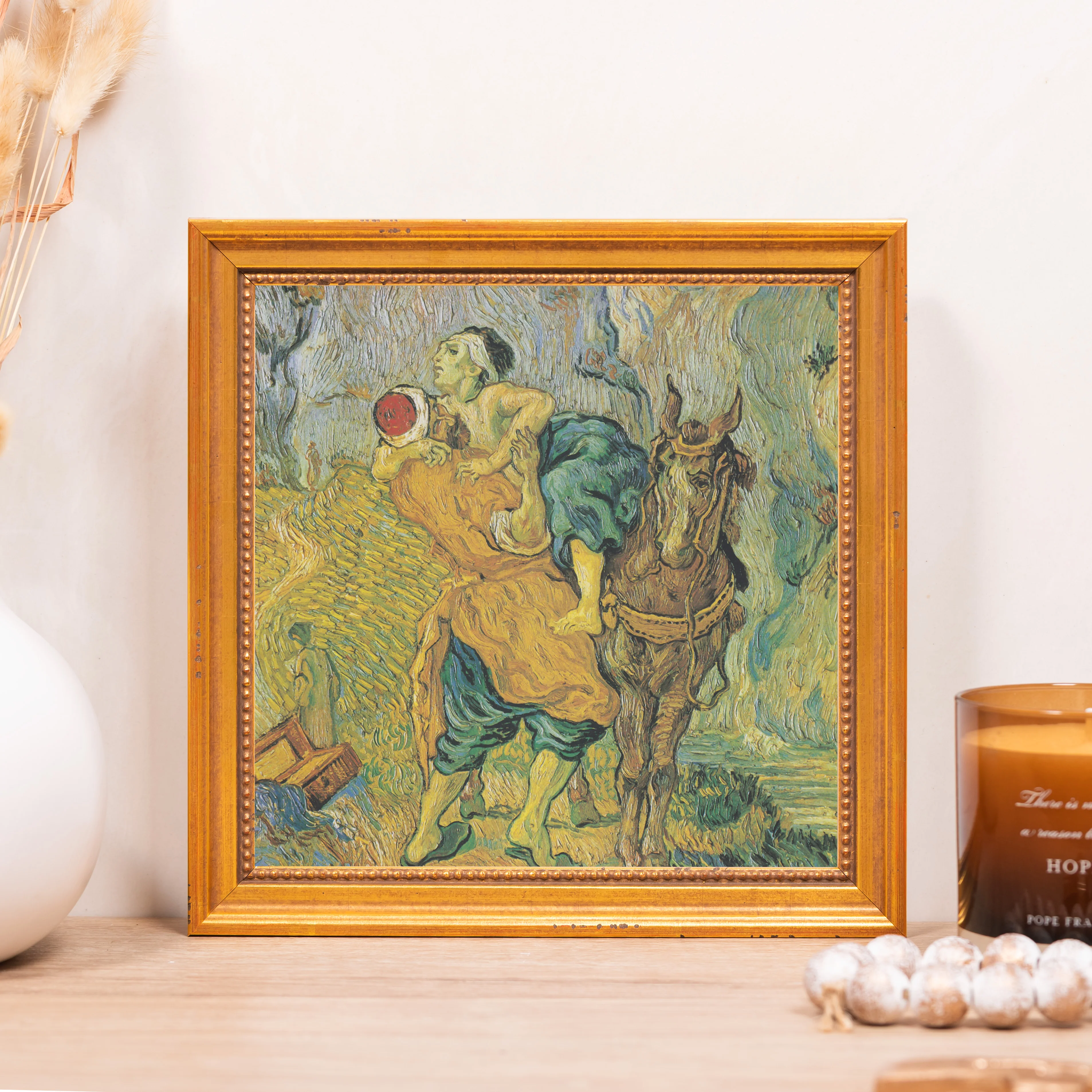 Good Samaritan Framed Canvas - Sacred Mini Collection - Image 3
