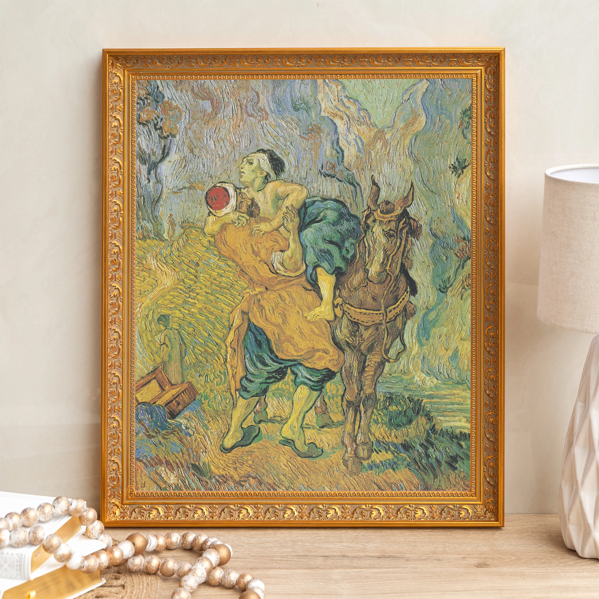 Good Samaritan Framed Canvas - Sacred Signature Collection