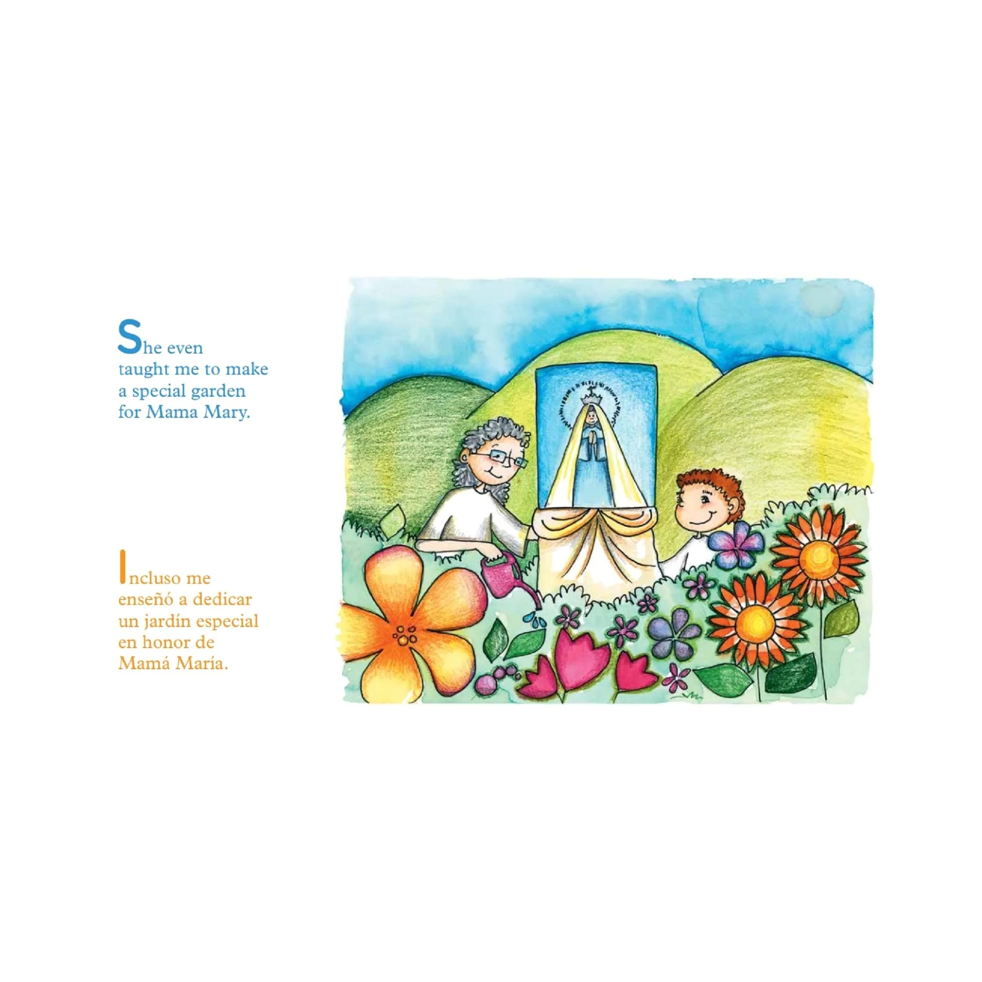 Grandma Taught Me to Love Mary - Mi Abuela Me Enseno a Amar a la Virgen Maria - Image 2