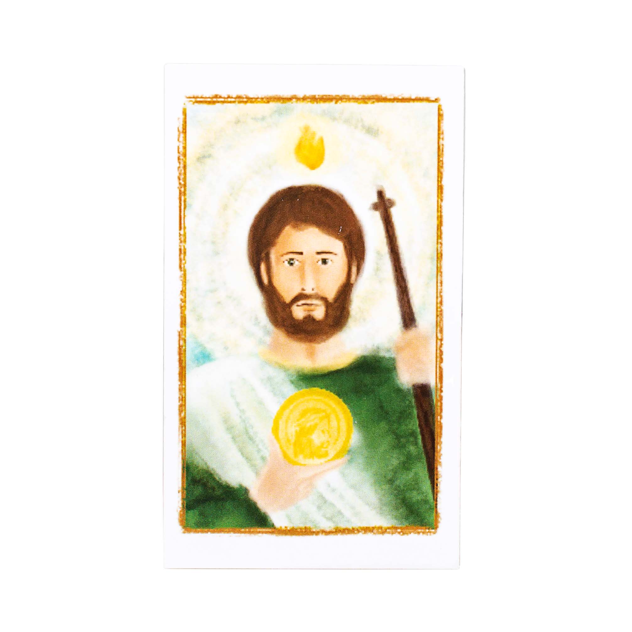 Green Agate Chaplet of St. Jude - Image 2