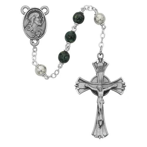 Green and Black Rosary