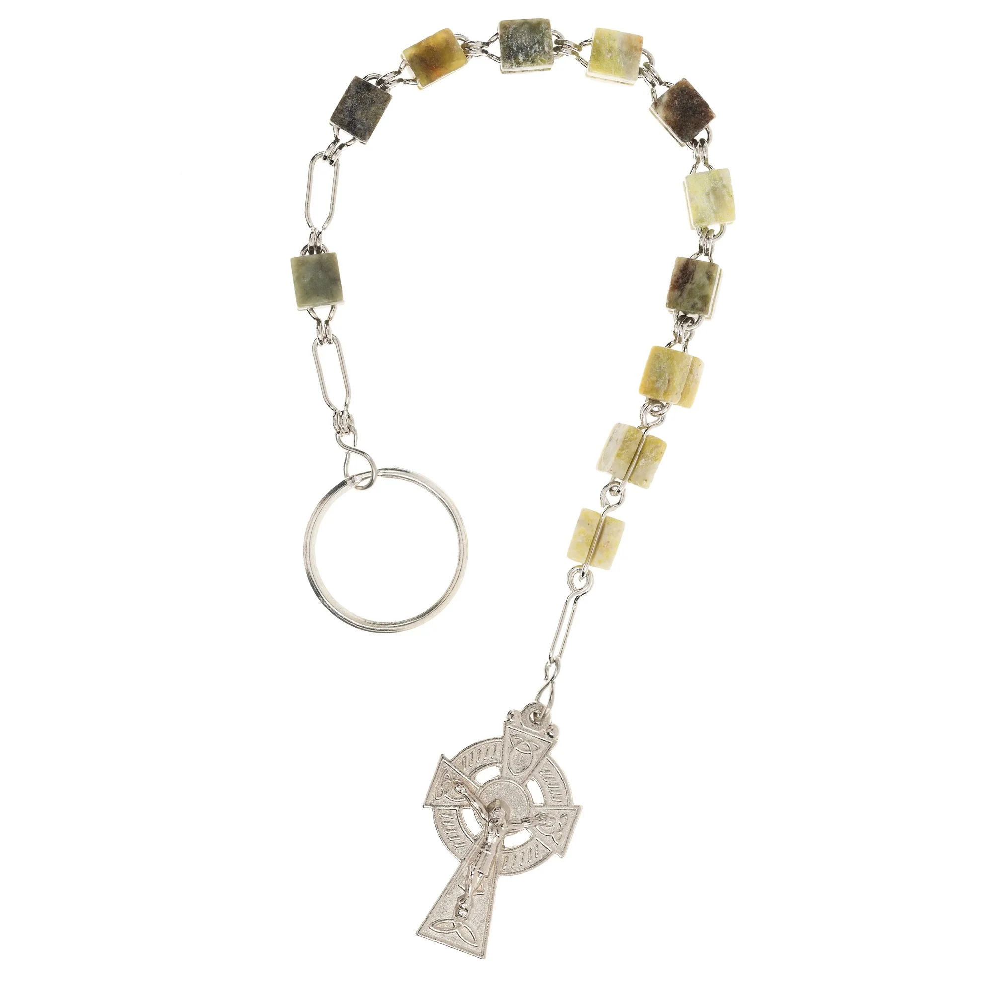 Green Connemara Irish Penal Rosary (An Paidrin Beag)
