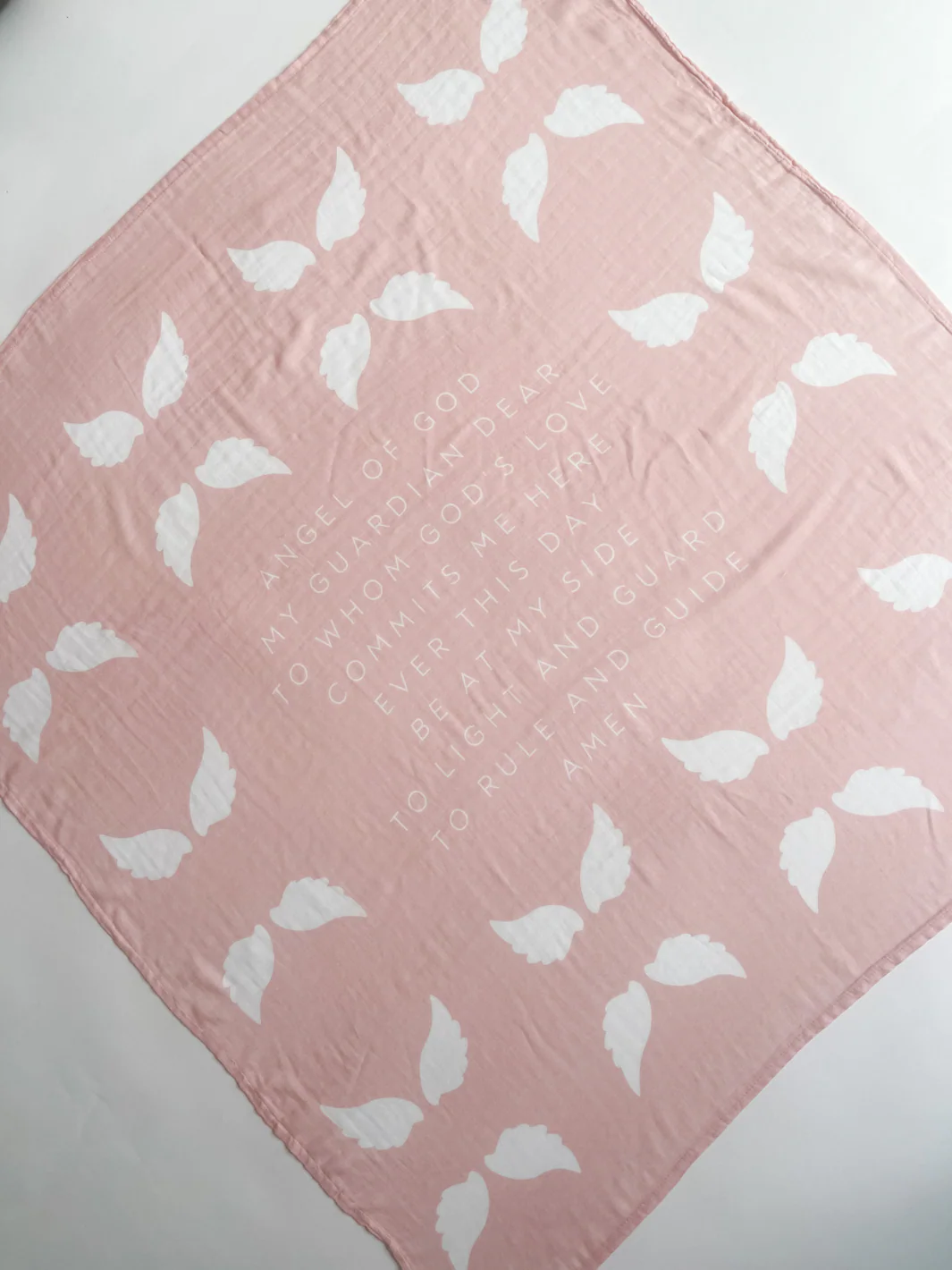 Guardian Angel Baby Swaddle (Pink) - Image 4