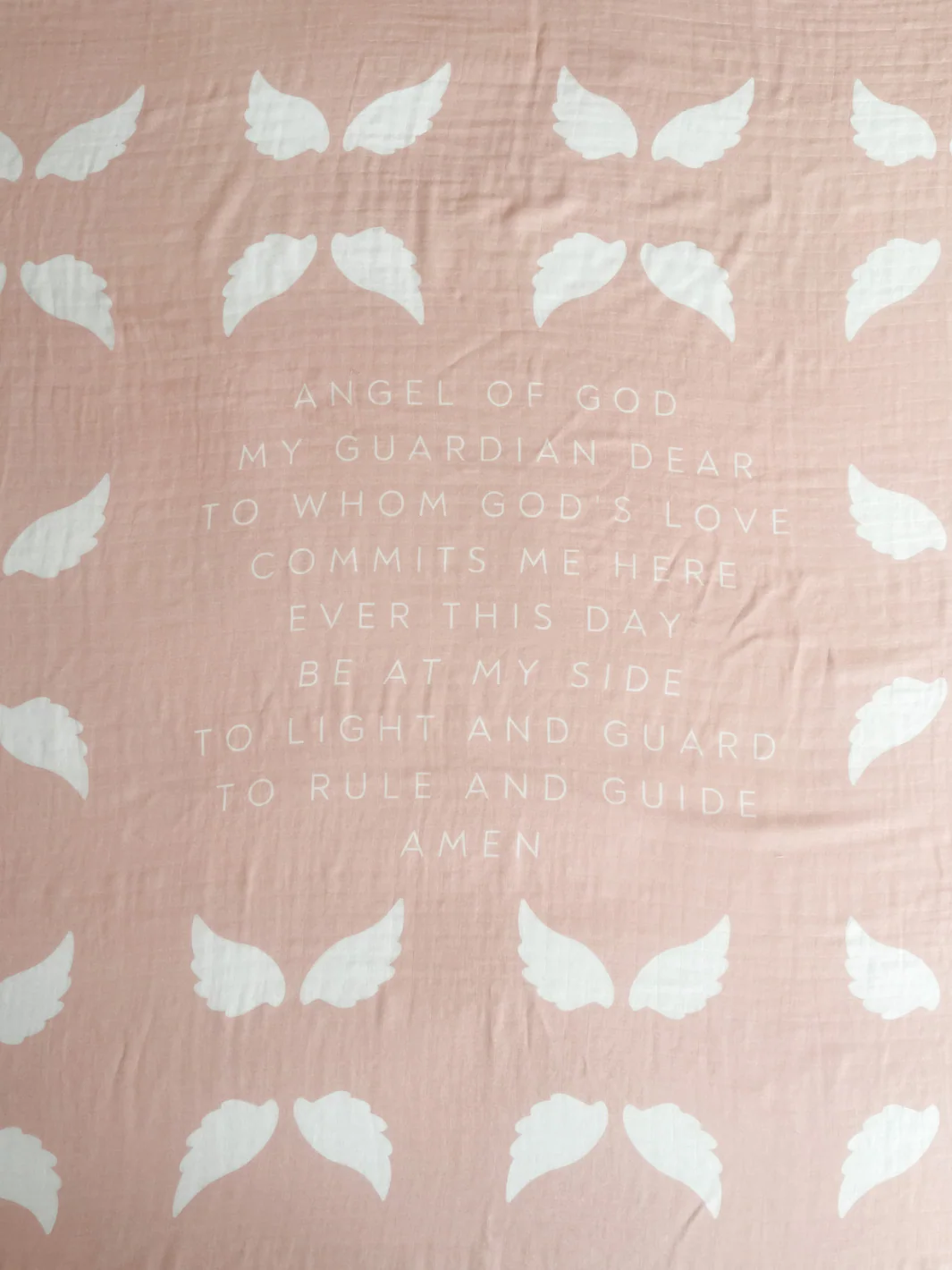 Guardian Angel Baby Swaddle (Pink) - Image 7