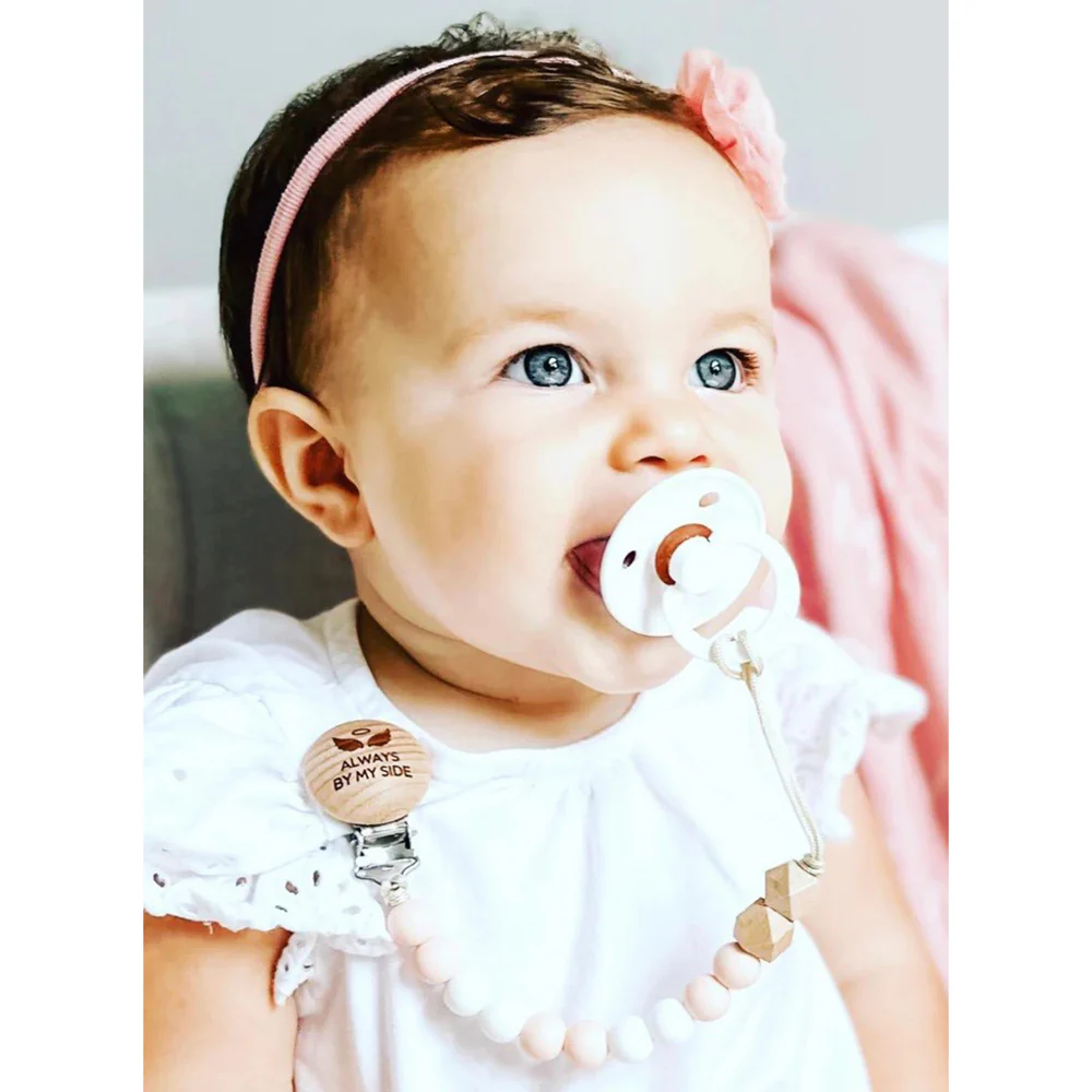 Guardian Angel Pacifier Clip  - Pink or Blue - Image 13
