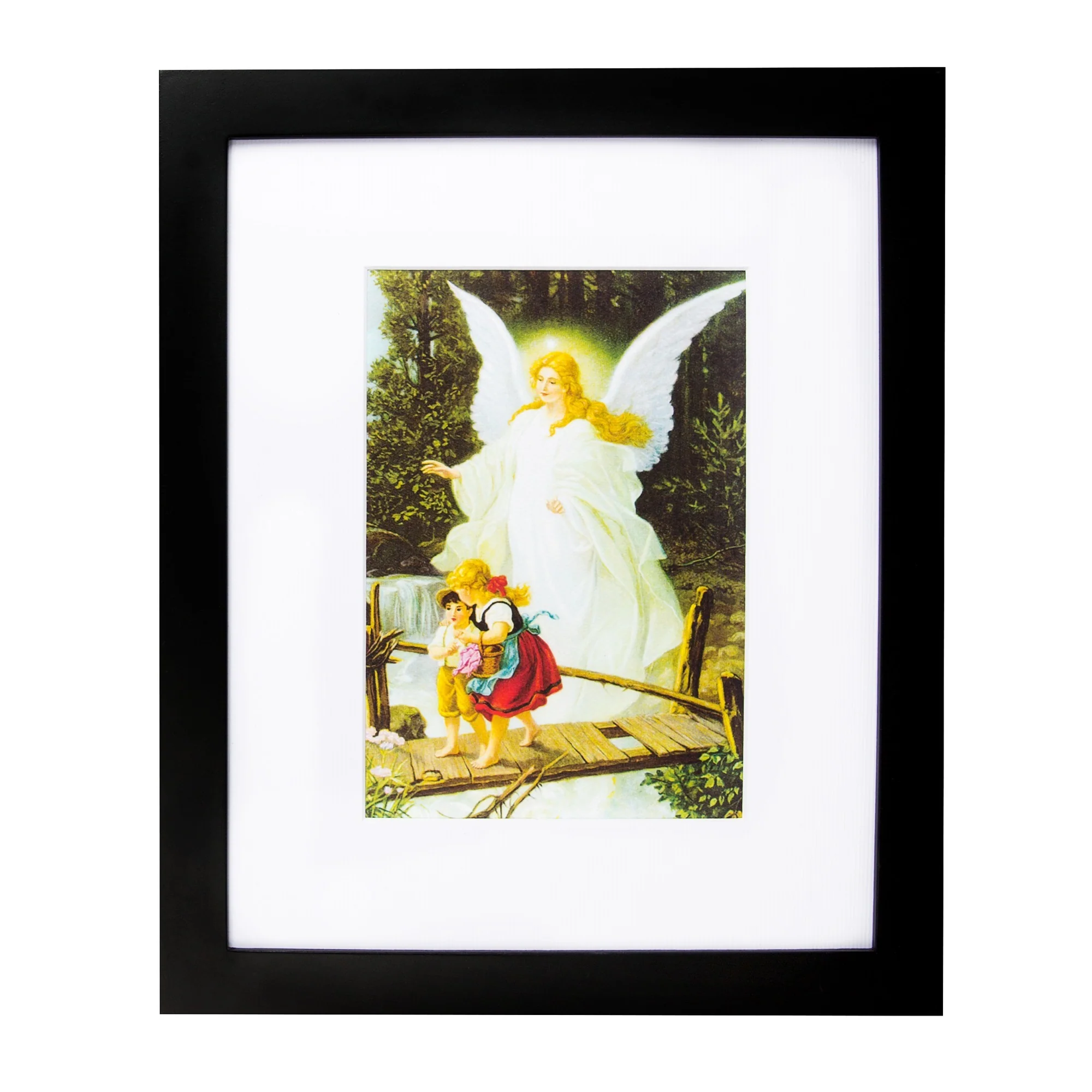 Guardian Angel Painting Framed Print - Image 2