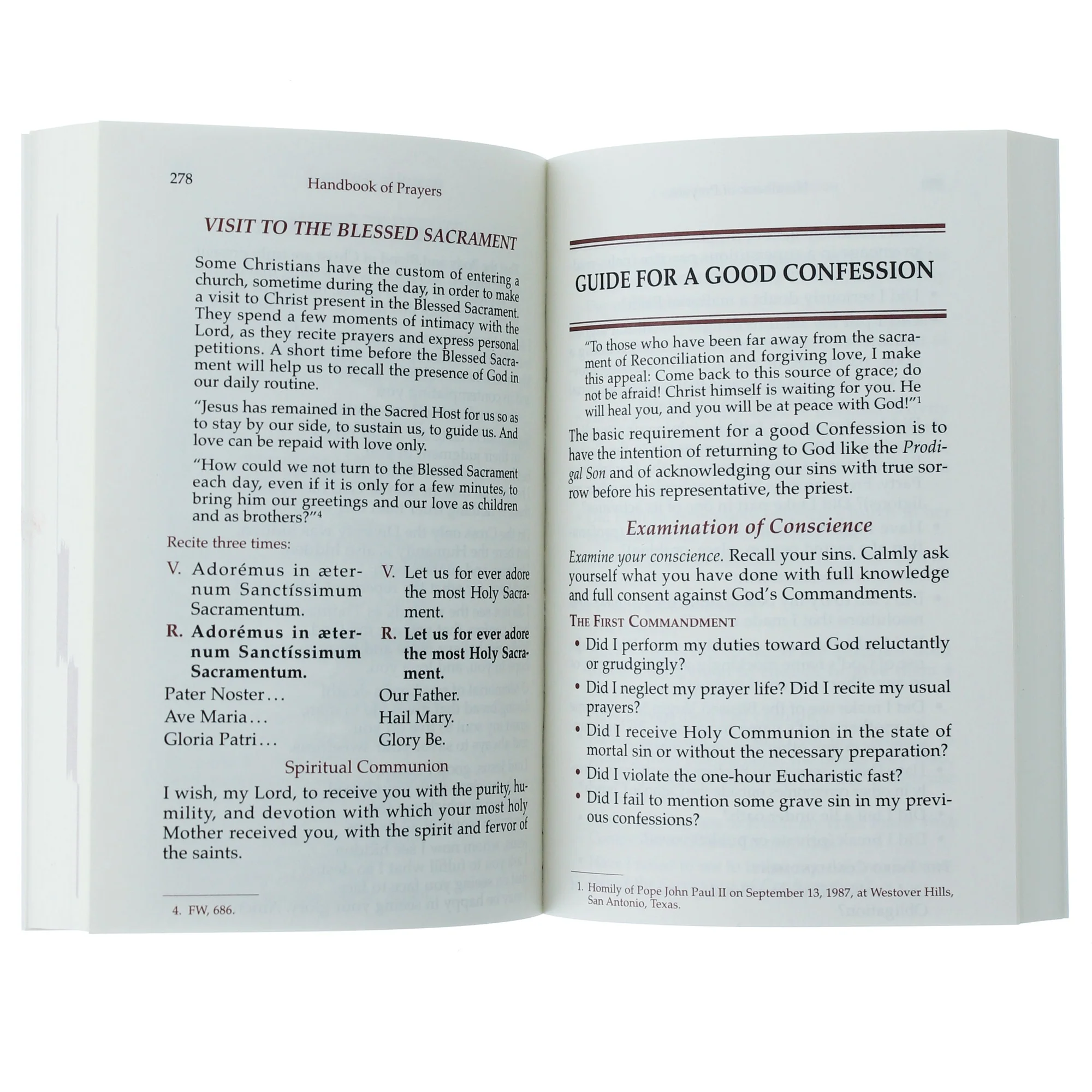 Handbook of Prayers, 8th Edition (Latin-English) - Image 2