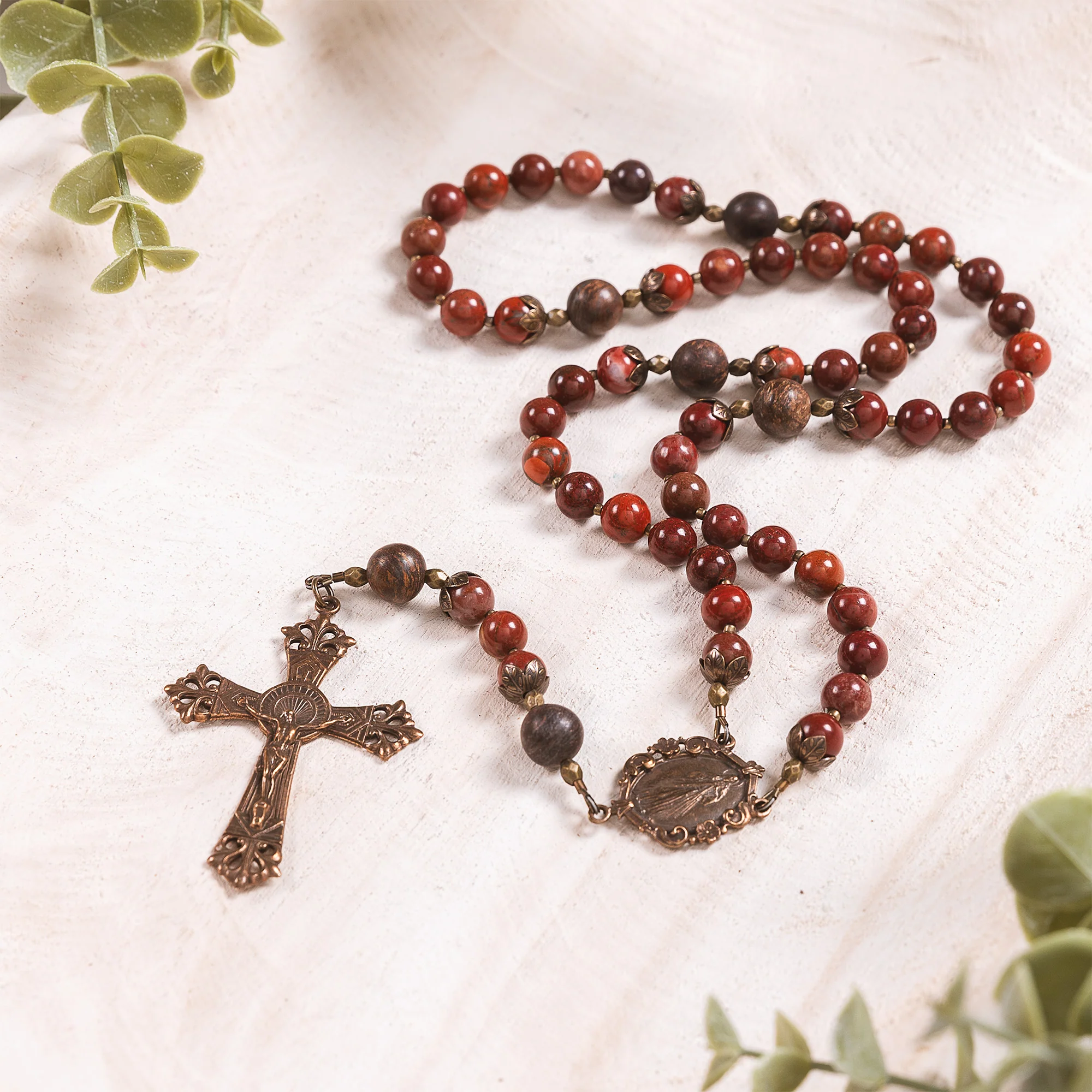 Handcrafted Divine Mercy Chaplet Rosary - Image 2