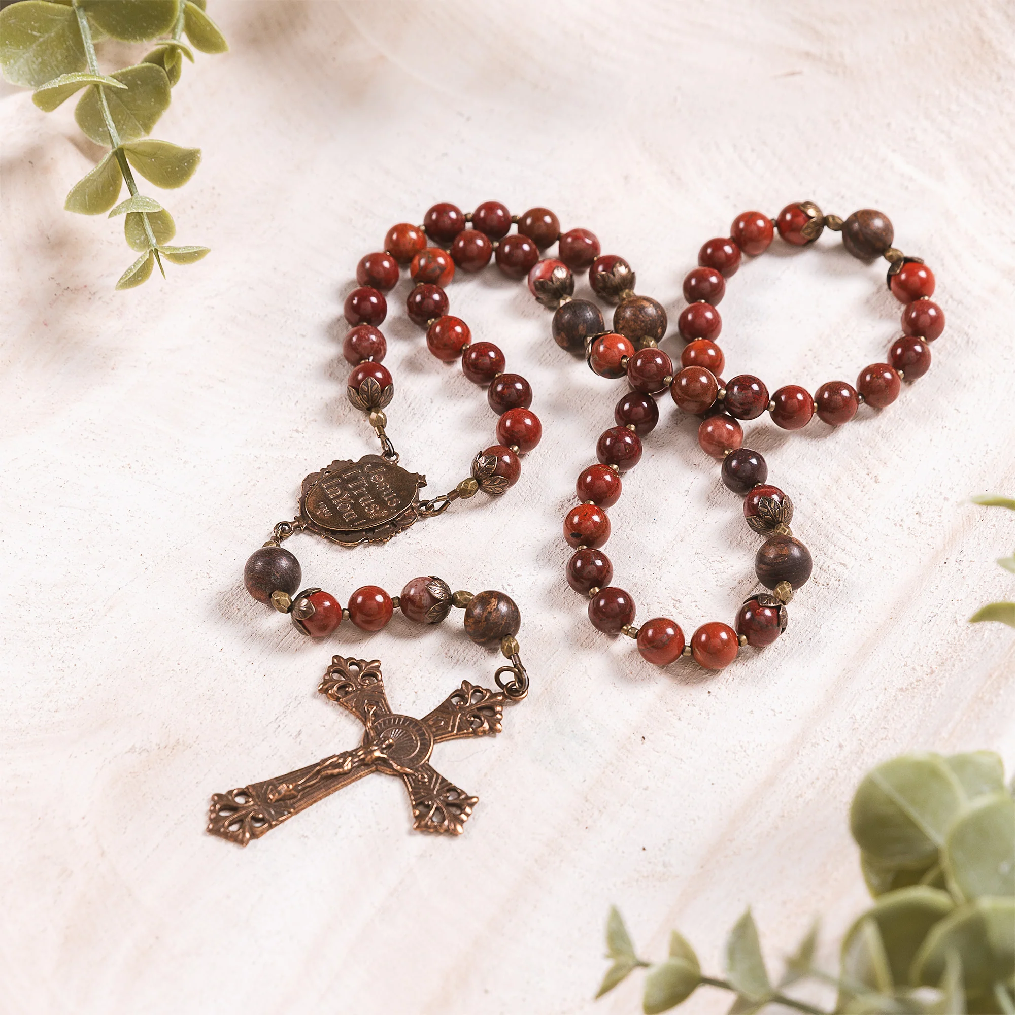 Handcrafted Divine Mercy Chaplet Rosary - Image 3