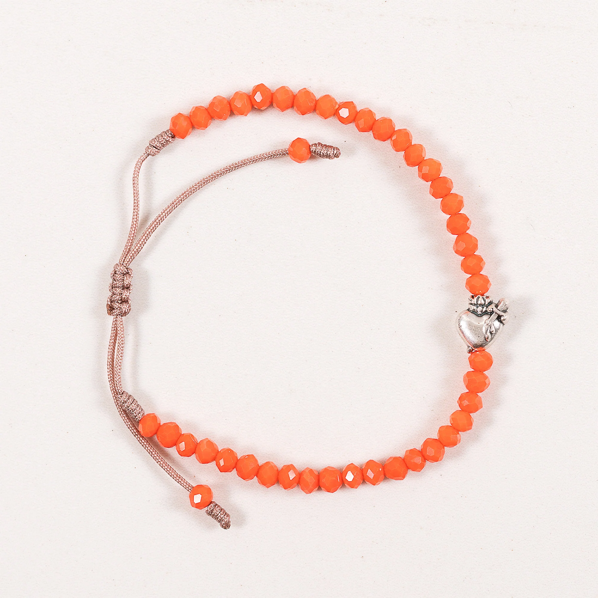 Handcrafted Immaculate Heart Beaded Bracelet - Image 2