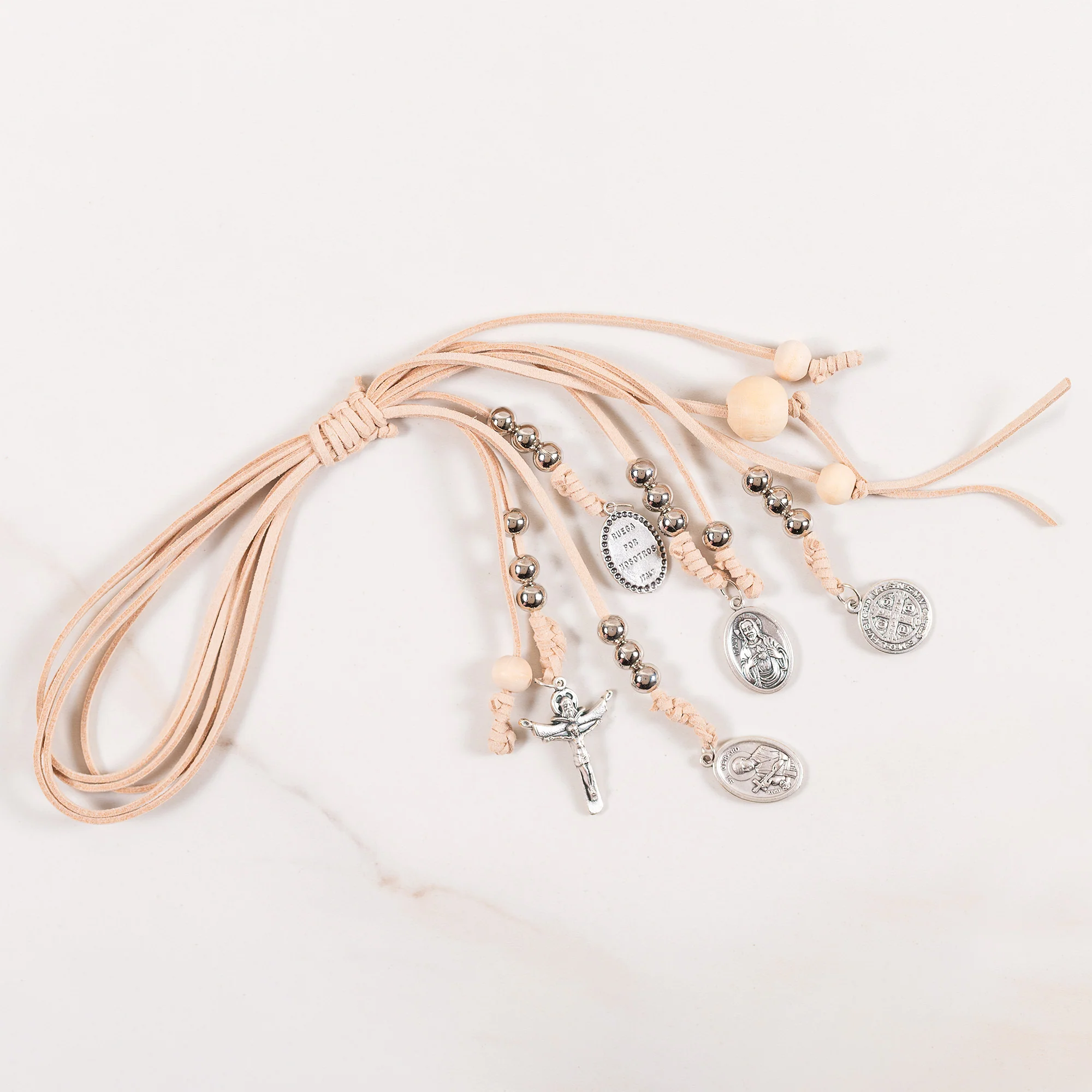 Handcrafted Leatherette Multi-Devotional Home Blessing - Image 2