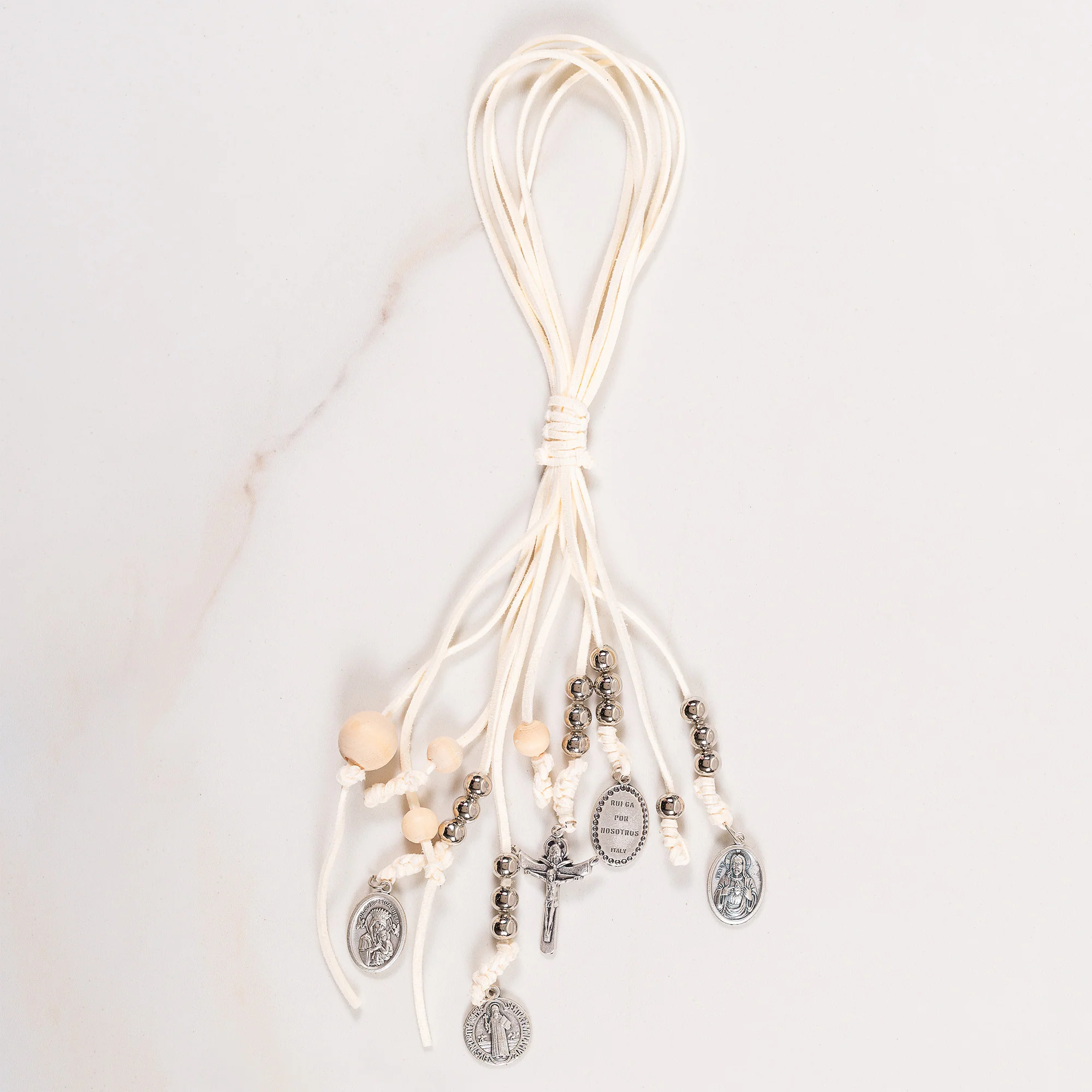Handcrafted Leatherette Multi-Devotional Home Blessing - Image 4