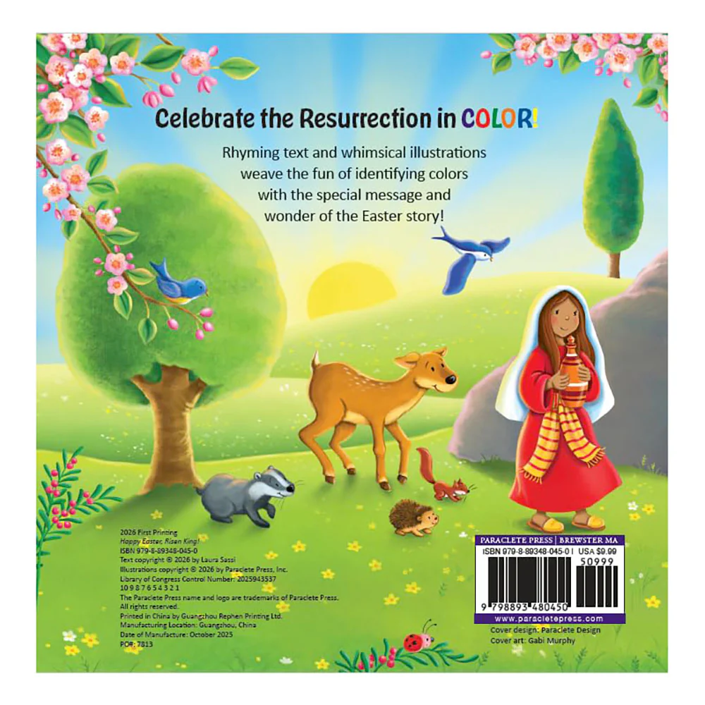 Happy Easter Risen King! An Early Learning Board Book of Colors - Image 2