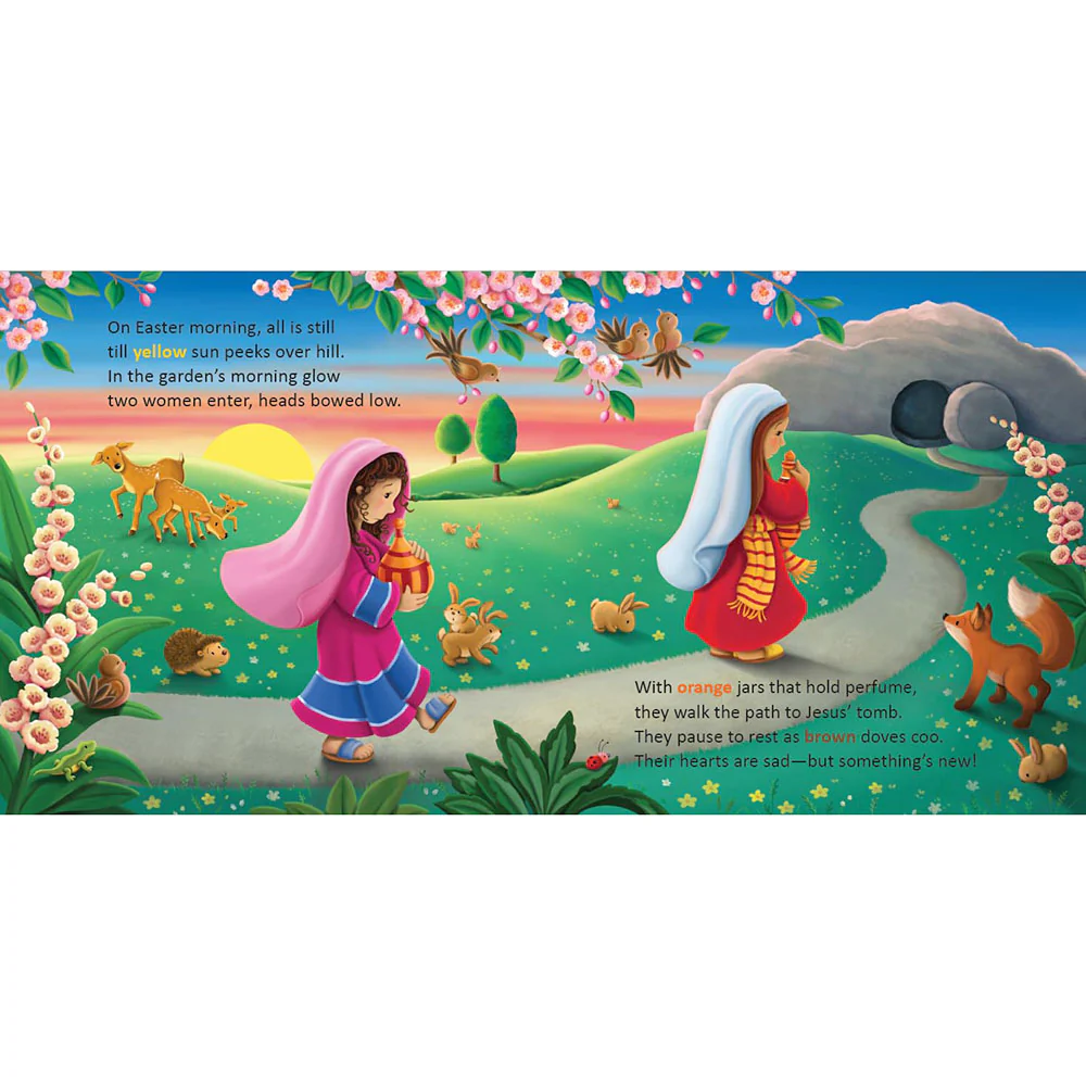 Happy Easter Risen King! An Early Learning Board Book of Colors - Image 3